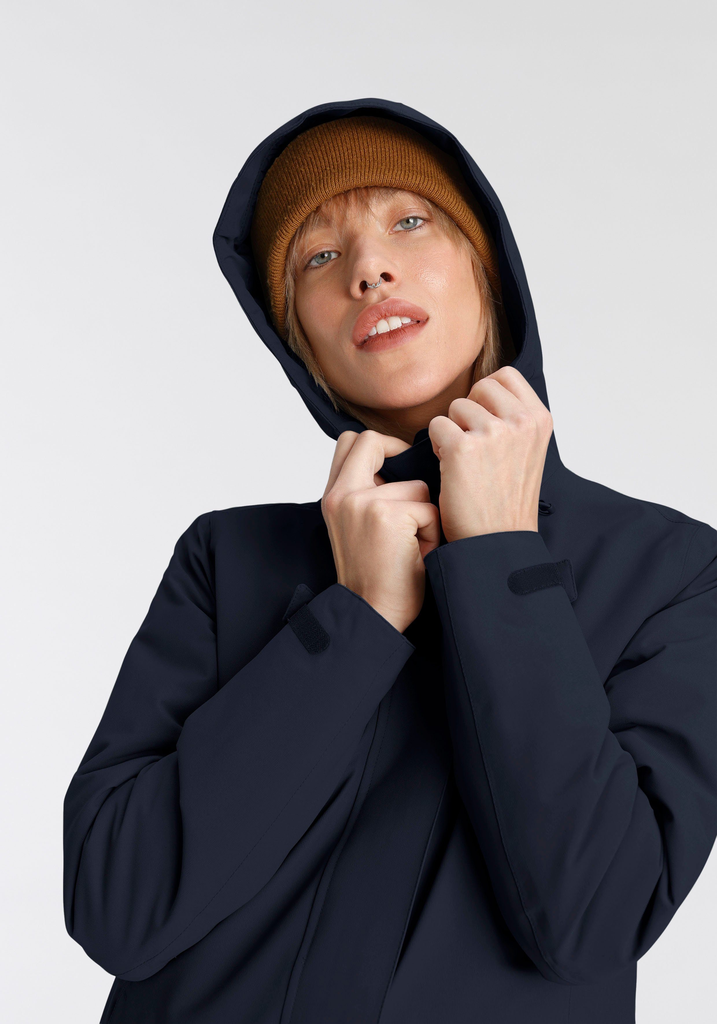 Jack Wolfskin Parka KIOLA Winddicht & waterafstotend & ademend