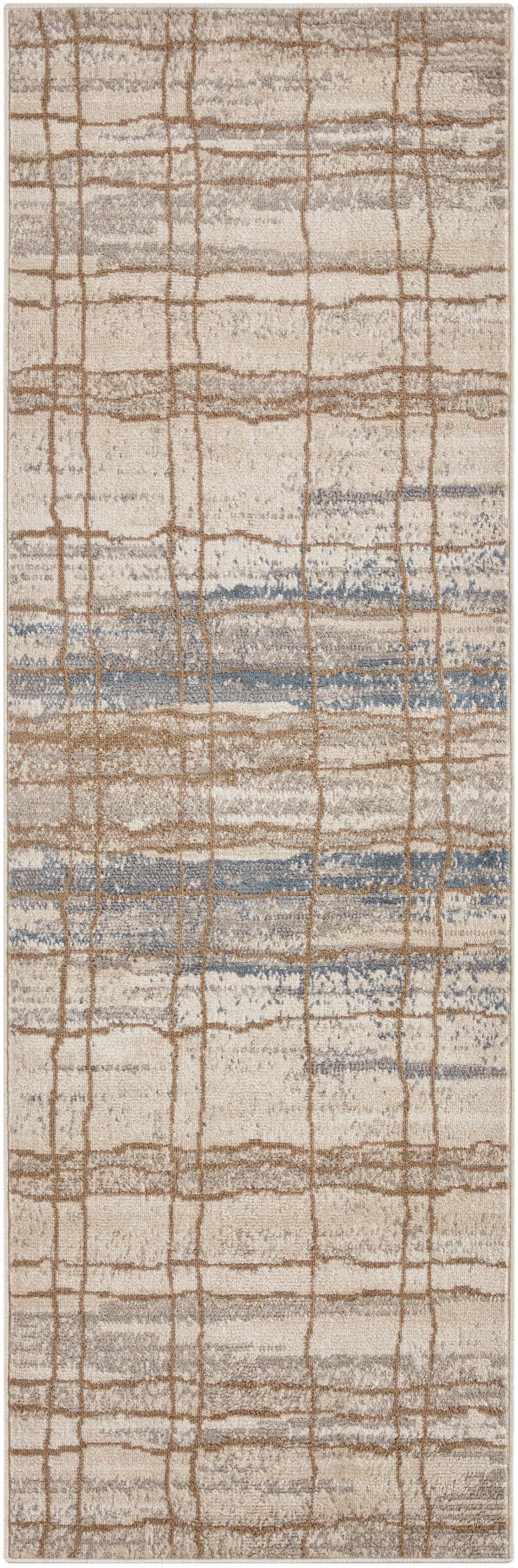 HANSE Home Vloerkleed Jord Kortpolig, loper, vintage, woonkamer, slaapkamer, eetkamer, gang
