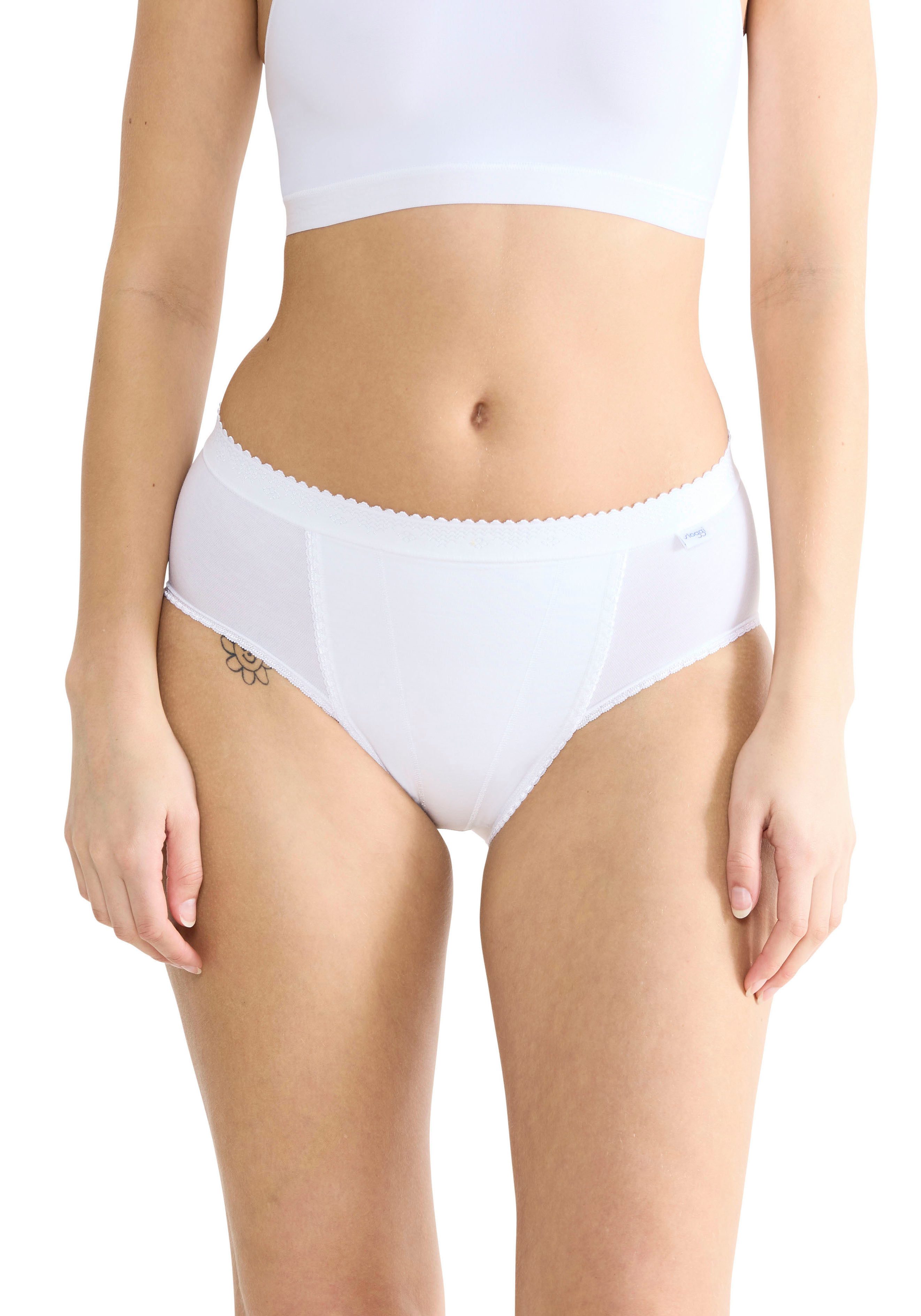 Sloggi Shapingslip Control vormgevend, katoenmix, zacht, elastisch (2 stuks, Set van 2)