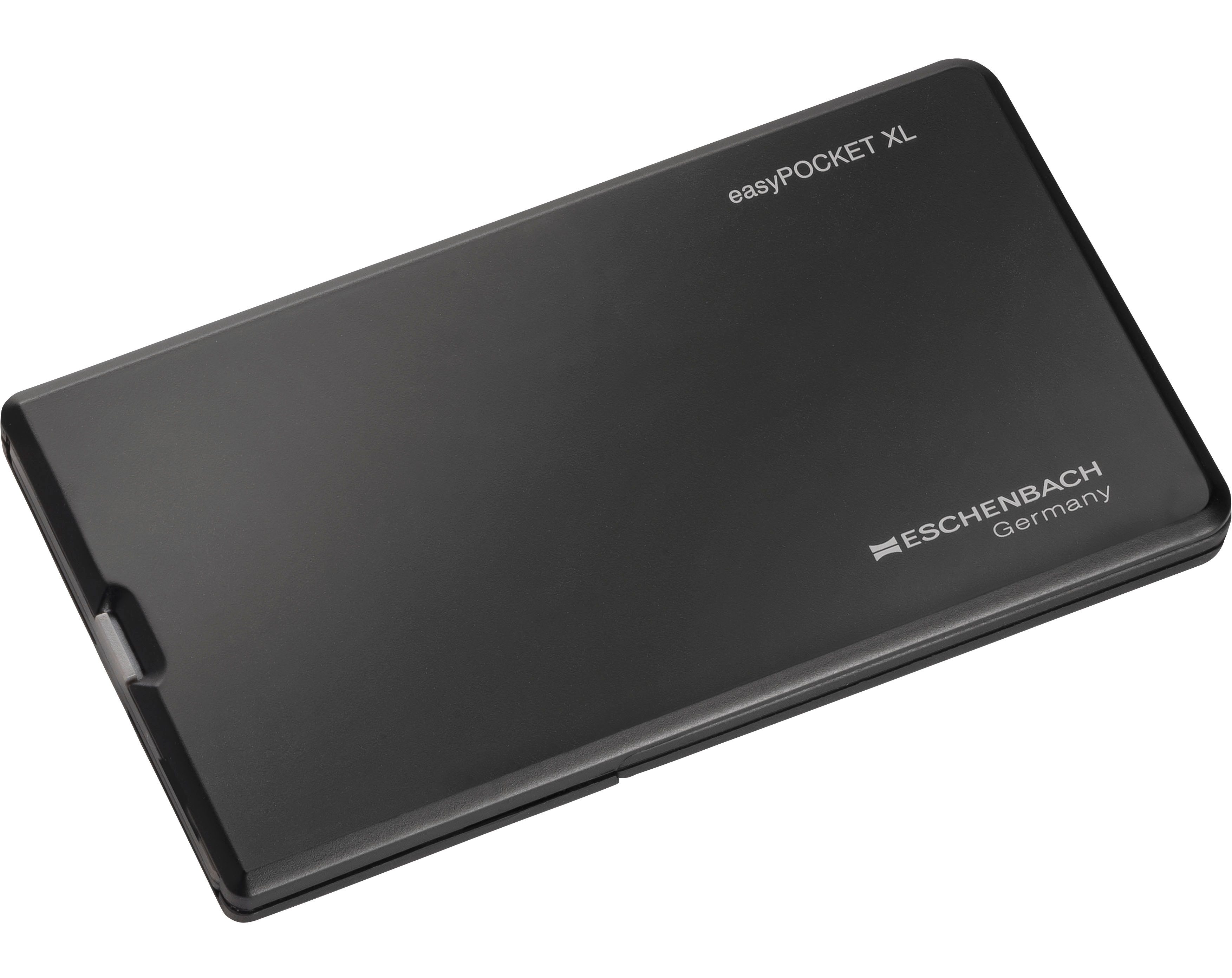 Eschenbach Optik Zakloep EasyPOCKET XL met praktische creditcardloep en staande loep in één (1-delig)