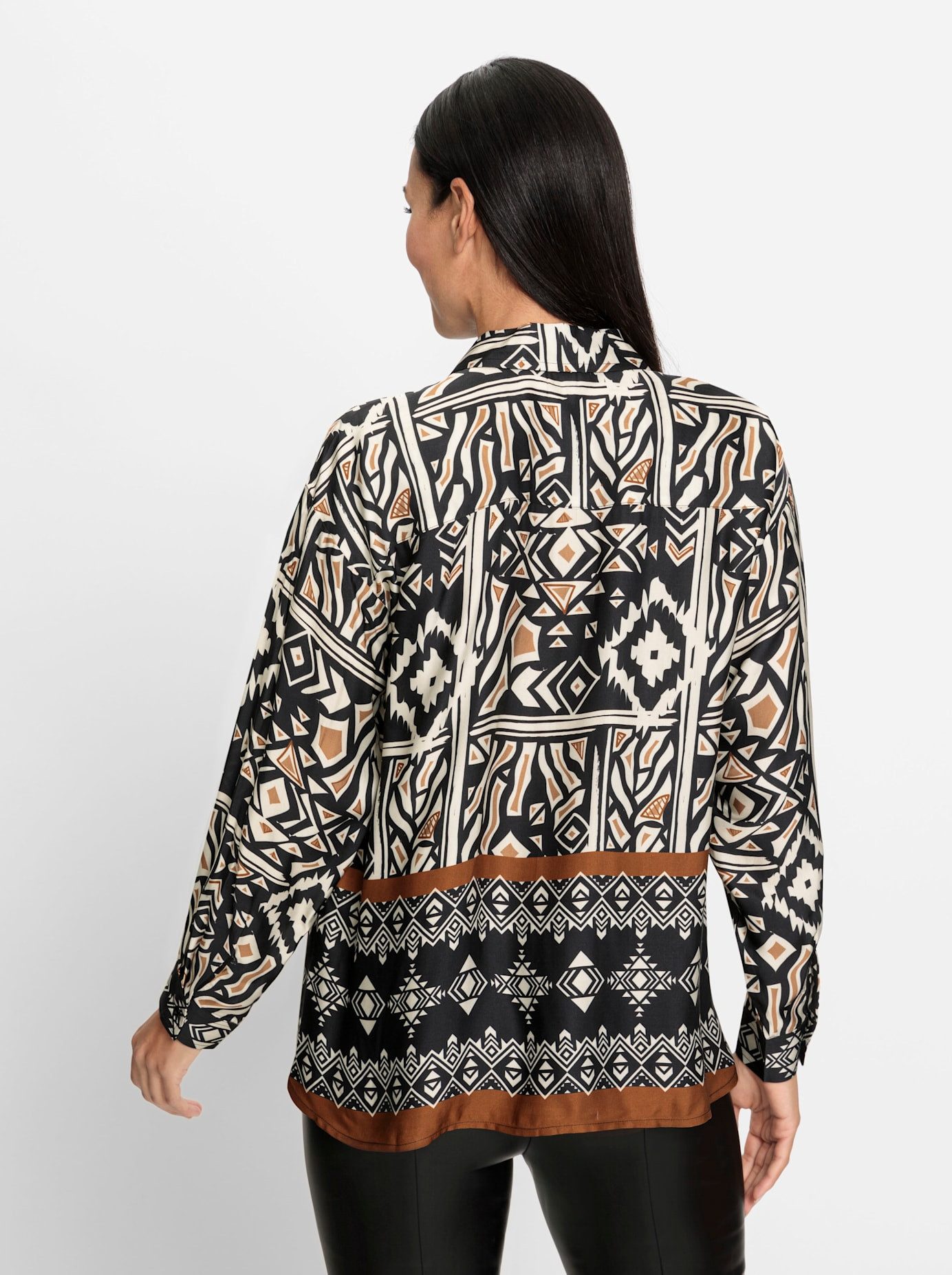 heine Gedessineerde blouse
