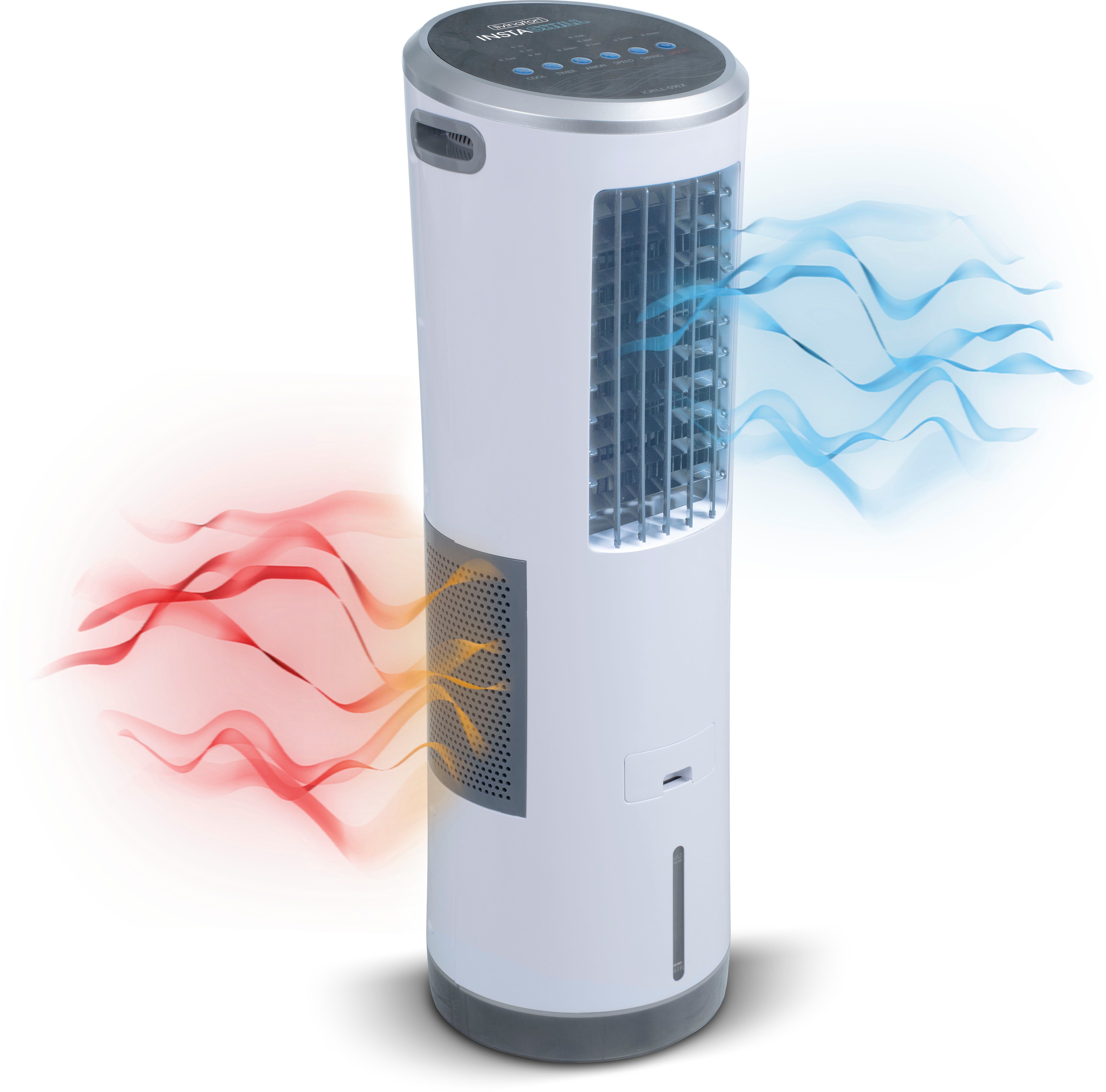 MediaShop Ventilator-combiapparaat InstaChill Luchtkoeler, 8,5 l inhoud