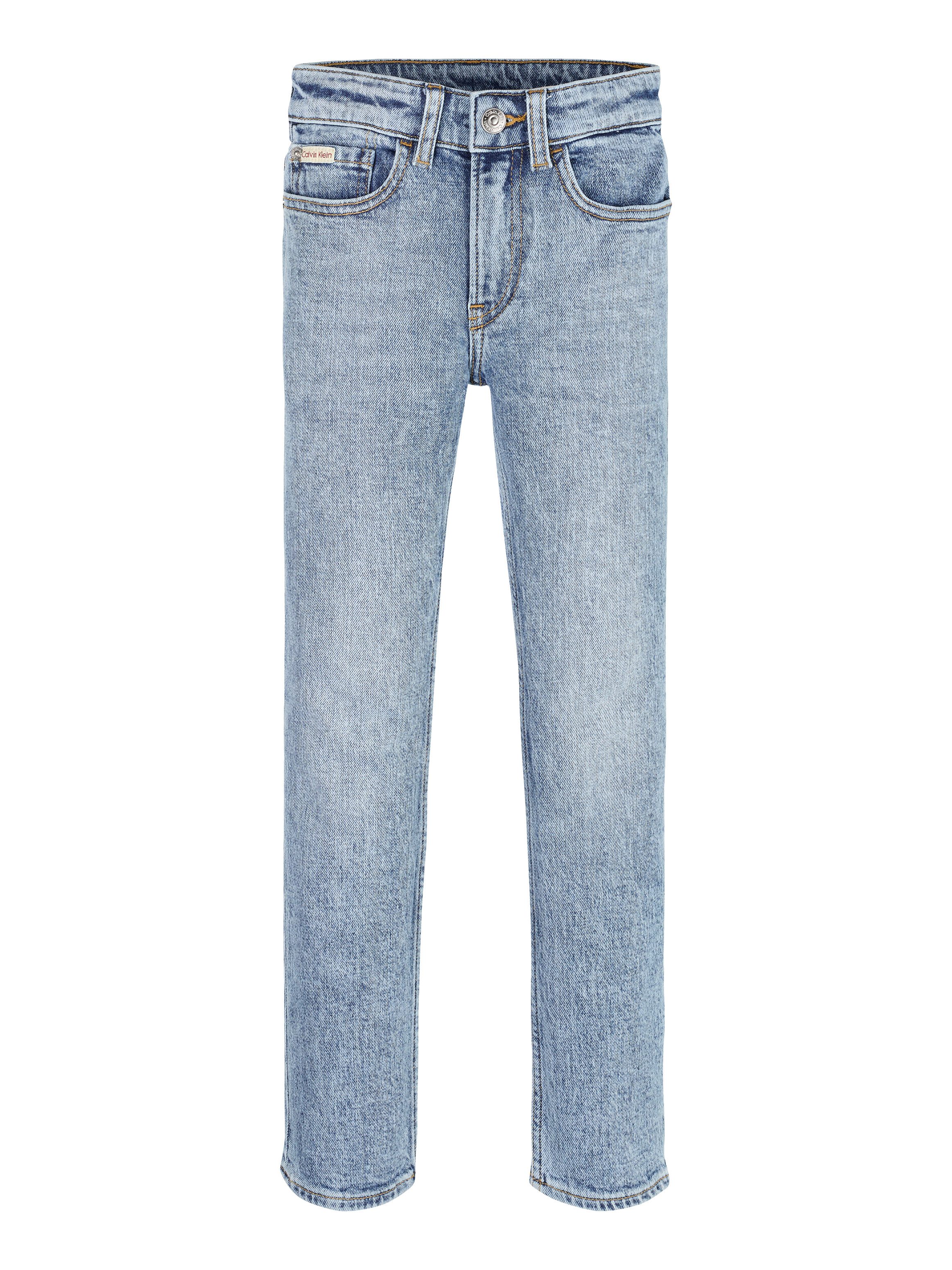 Calvin Klein Slim fit jeans REEF BLUE SLIM in stone-wasbeurt
