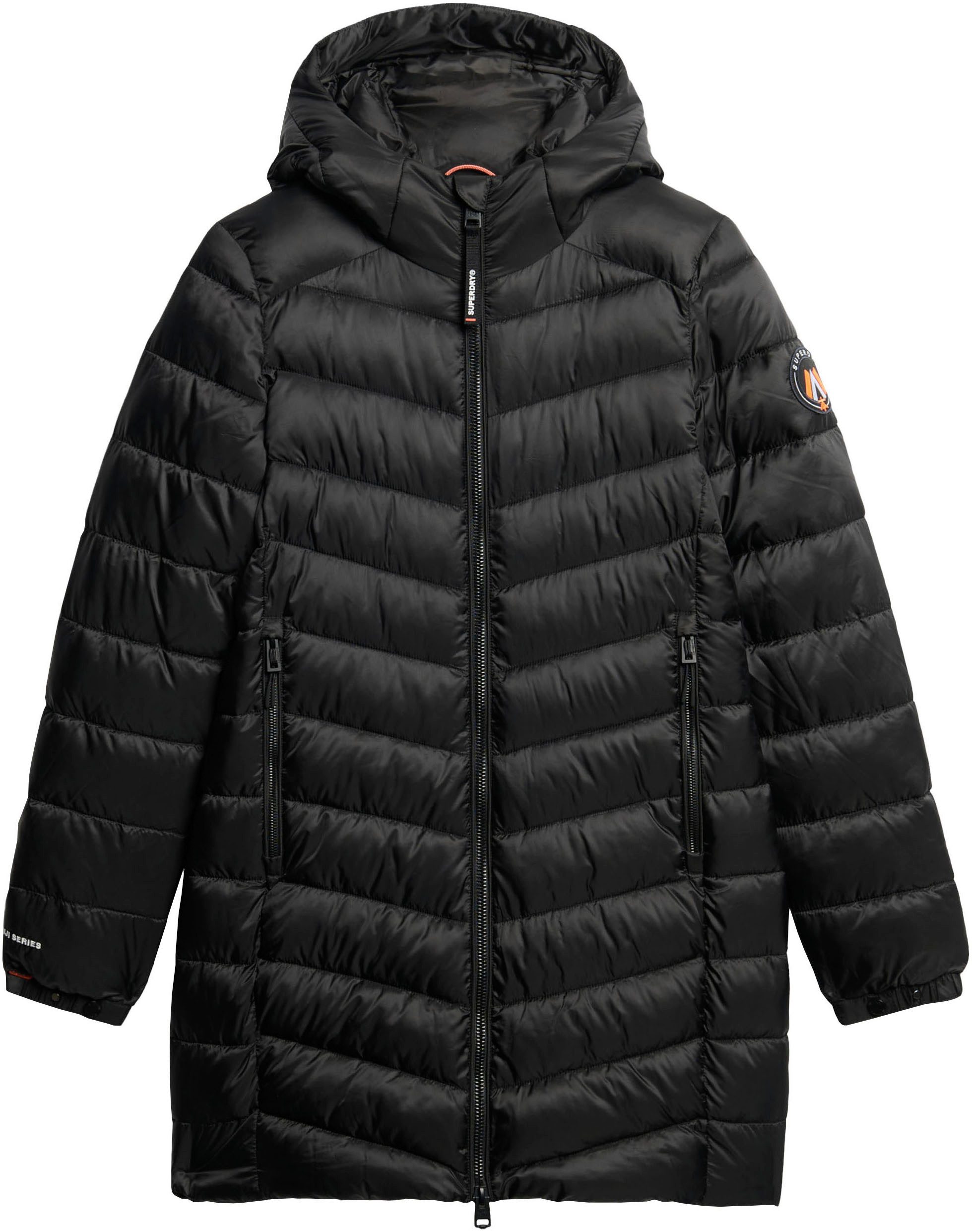 Superdry Gewatteerde jas HOODED FUJI MID GEWATTEERDE JAS