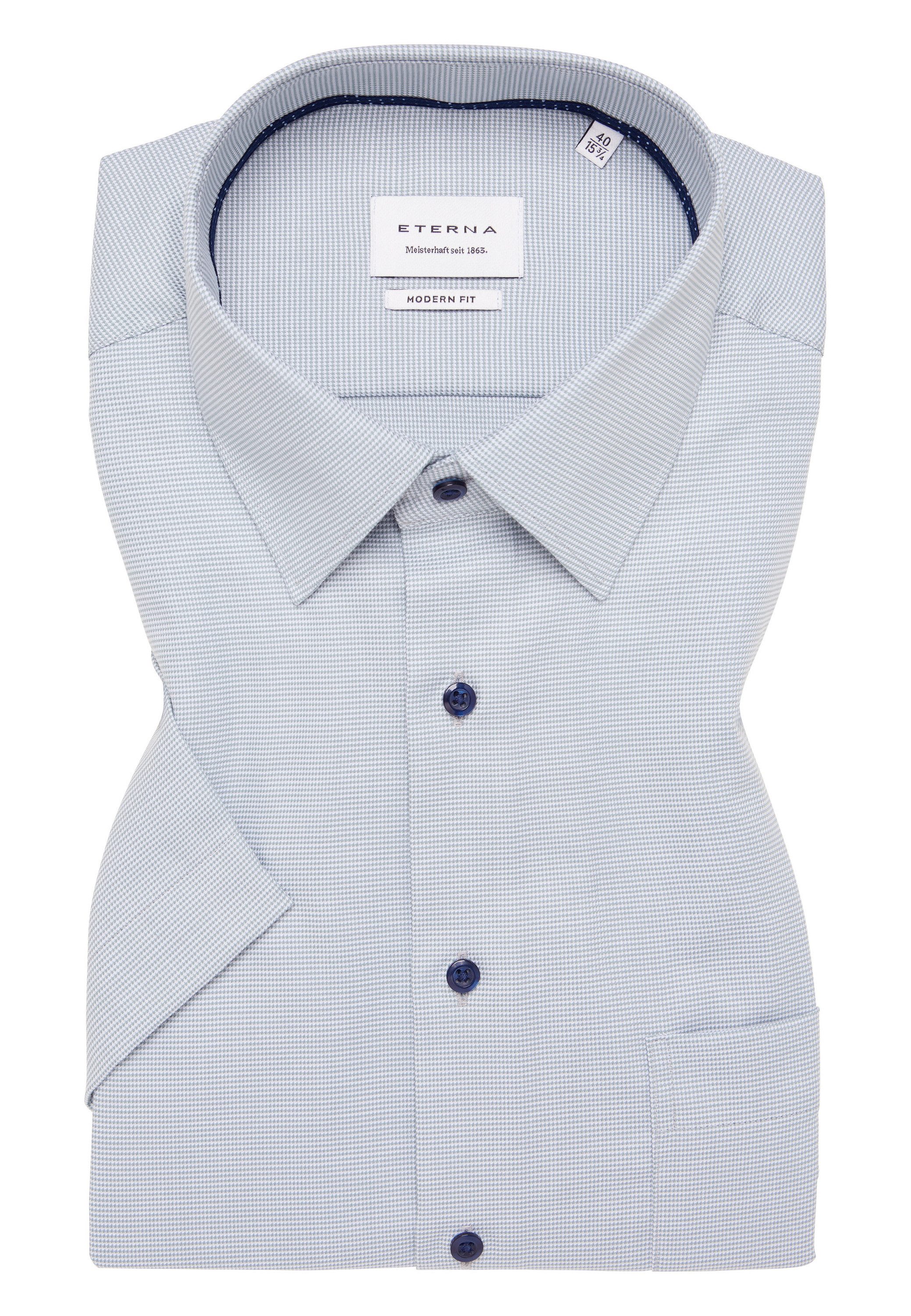 Eterna Overhemd met korte mouwen MODERN FIT