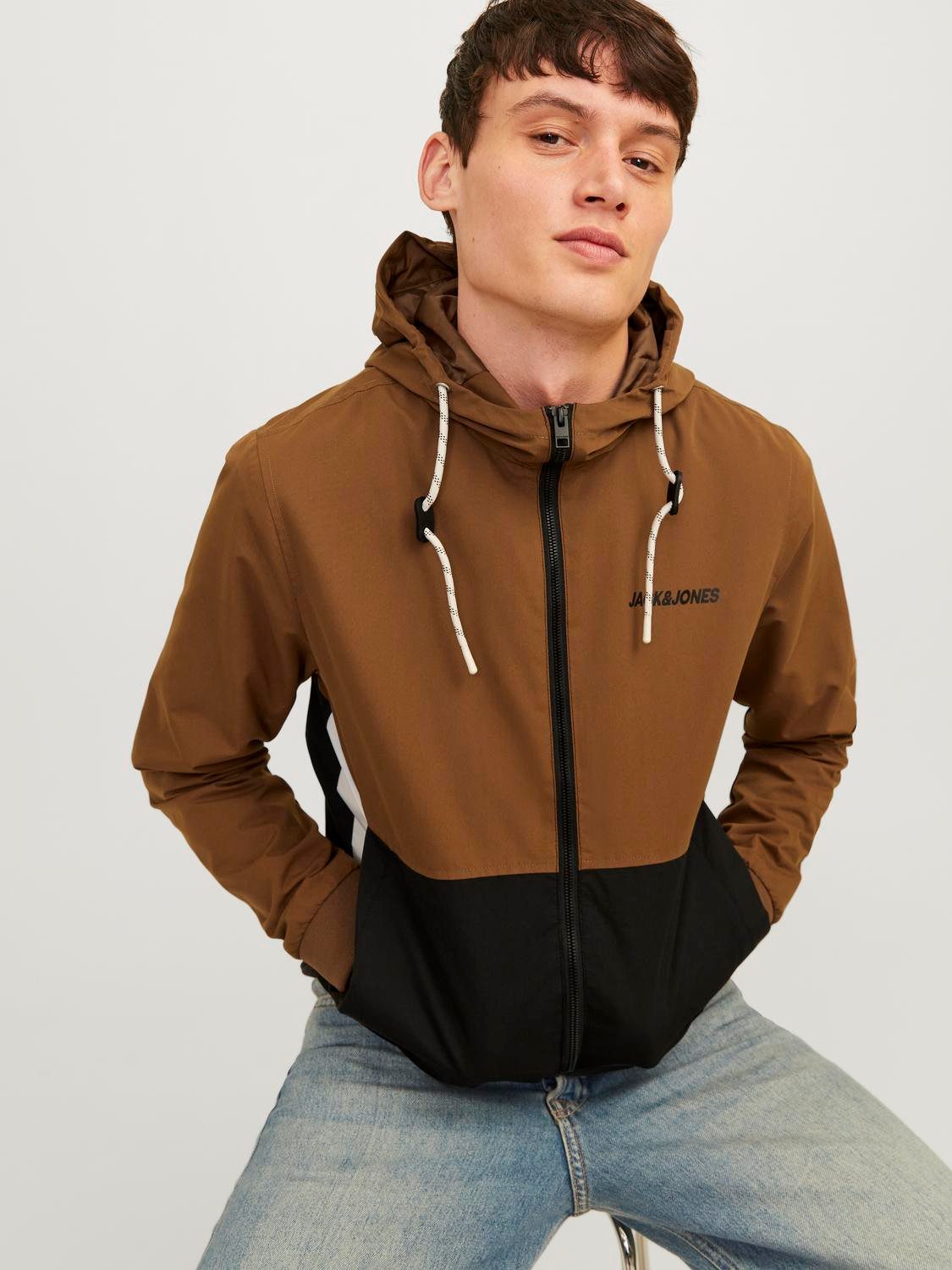 Jack & Jones Blouson JJERUSH HOOD BOMBER NOOS
