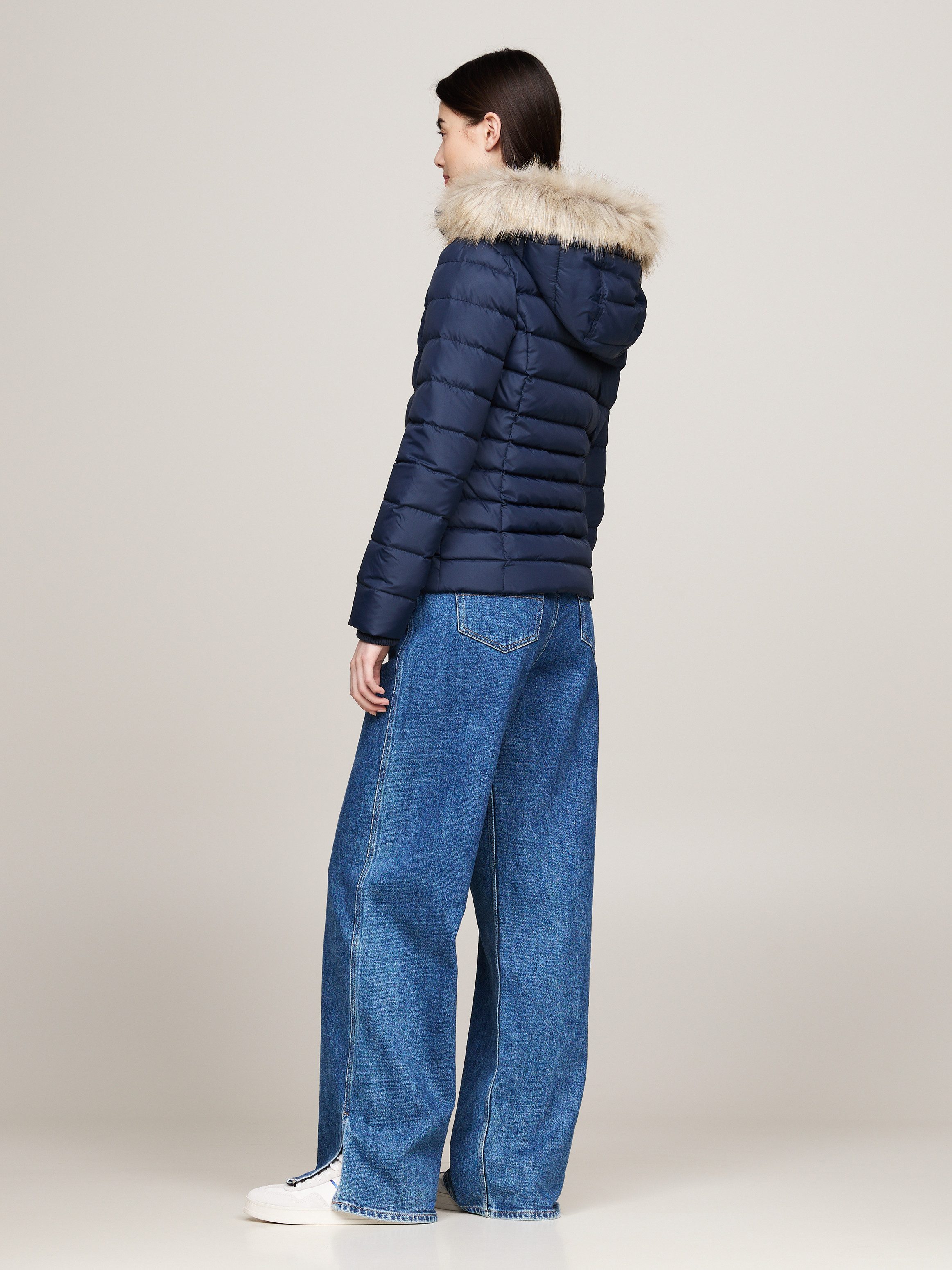 TOMMY JEANS Gewatteerde jas TJW BASIC HOODED DOWN JACKET EXT