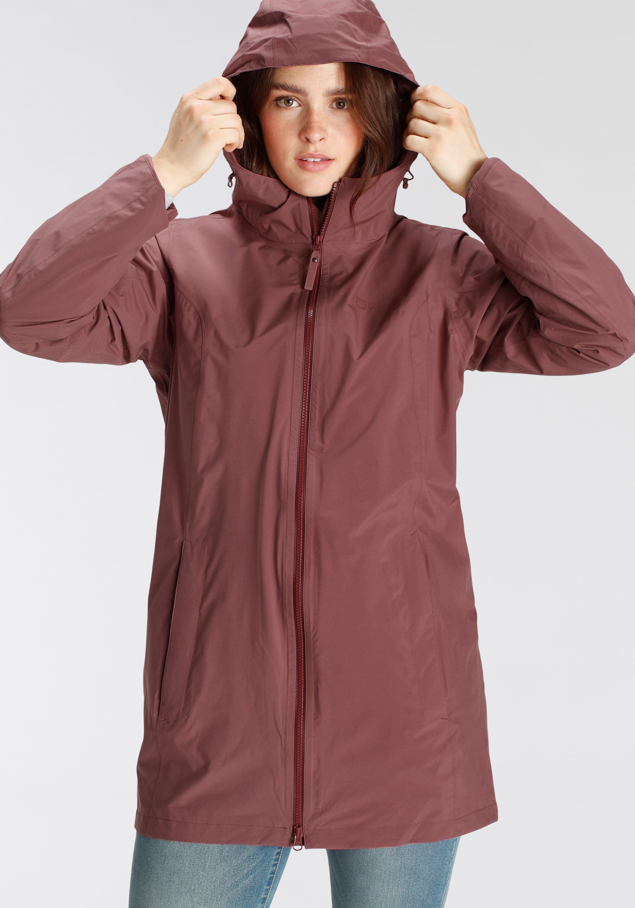 Jack Wolfskin Functionele parka SOLAIA PARKA W Winterjas waterdicht, winddicht & ademend