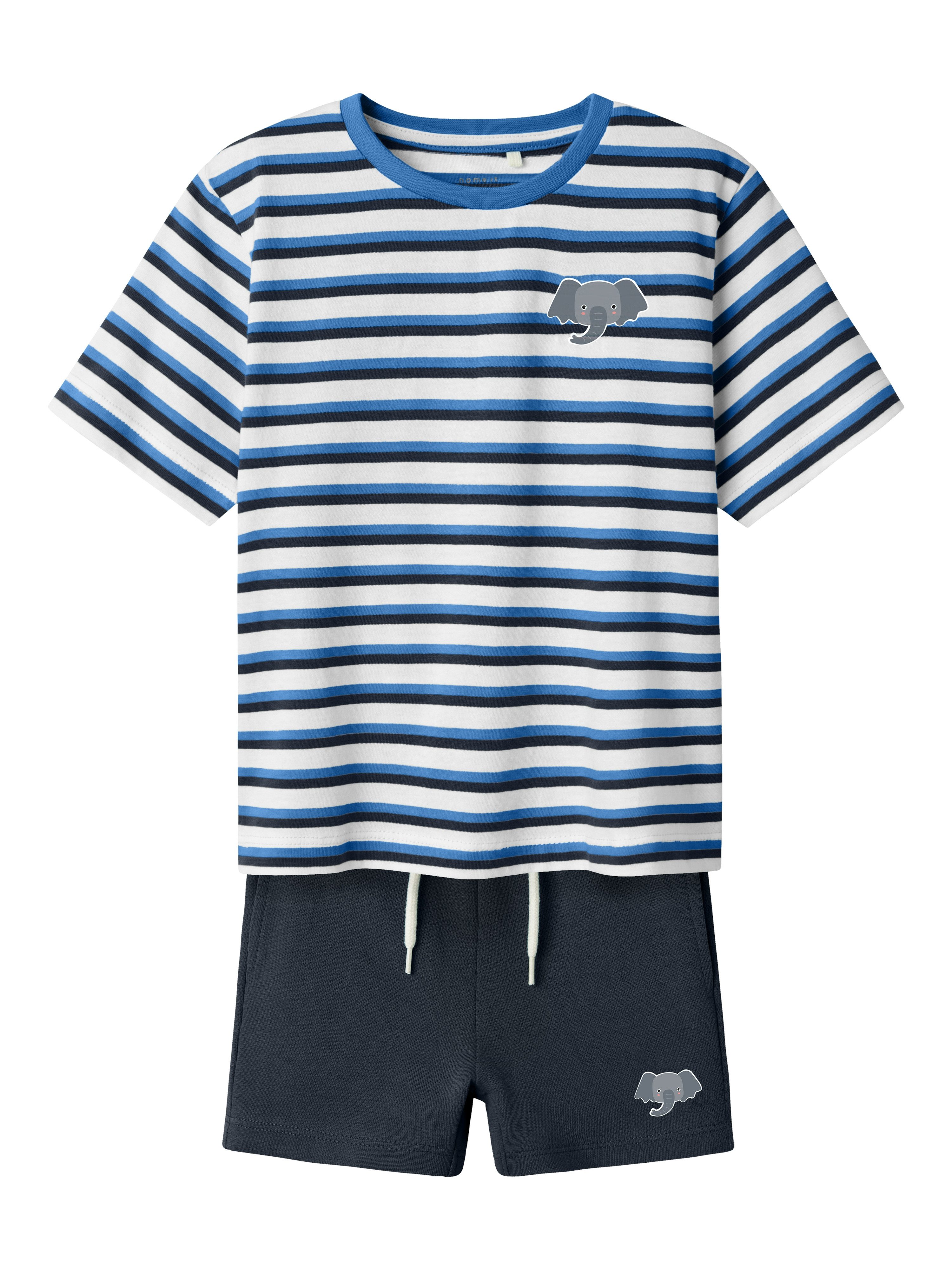 Name It T-shirt NMMJELLAN/JANKO NREG SET PB
