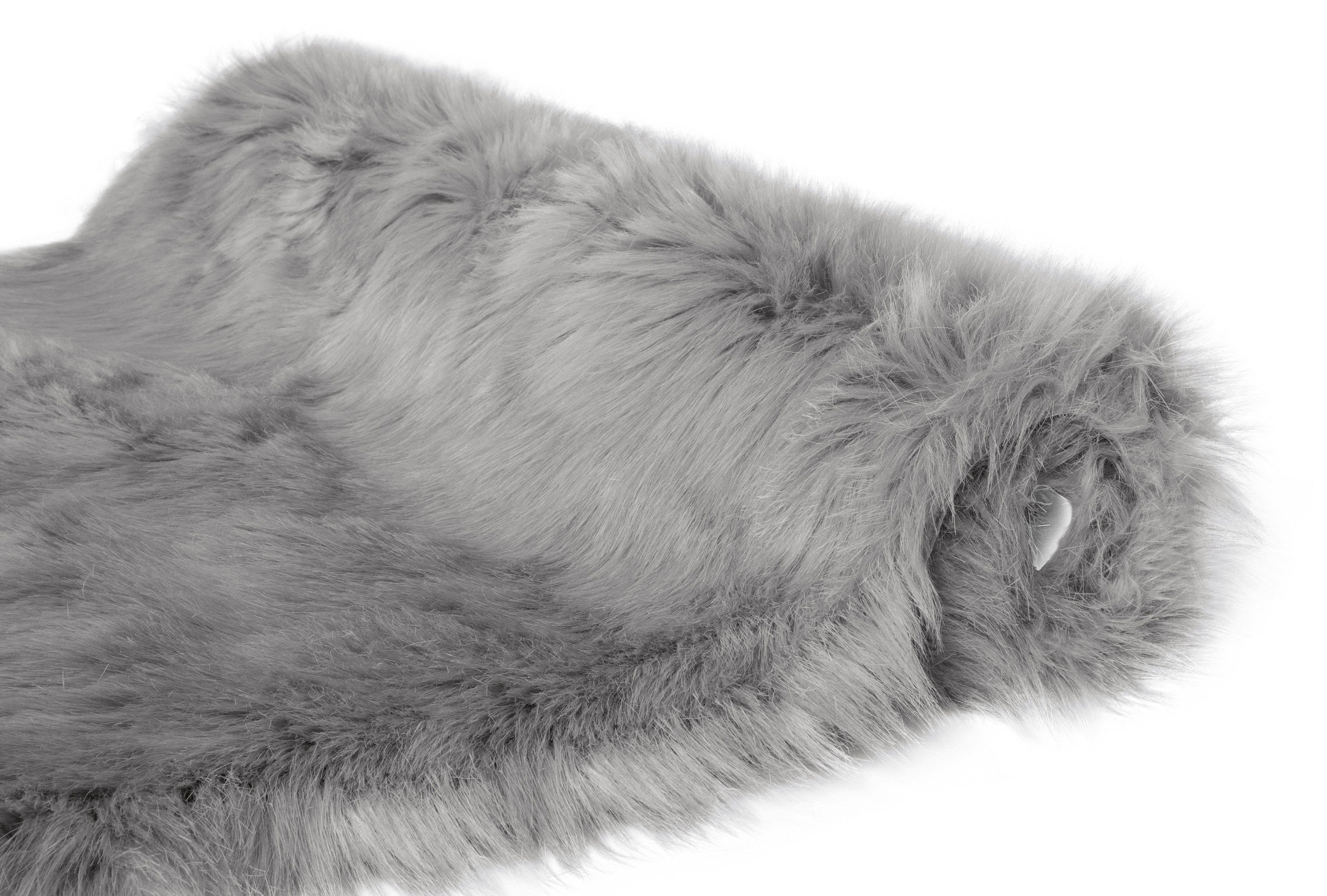 Home affaire Hoogpolig vloerkleed Valeria schapenvacht tapijt knuffelig Imitatiebont, vachtmodel, zachte vloerkleden, slaapkamer, woonkamer