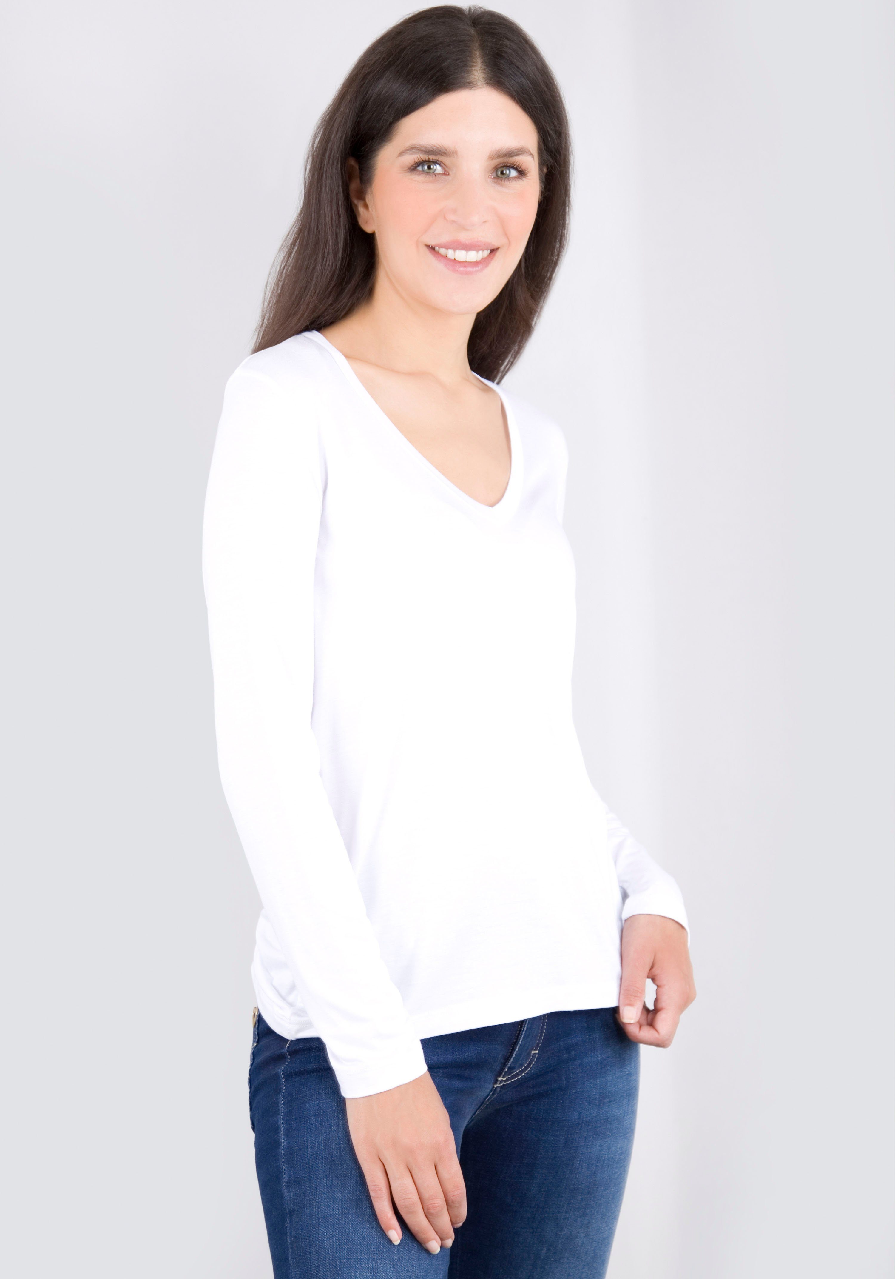 Please Jeans Shirt met lange mouwen