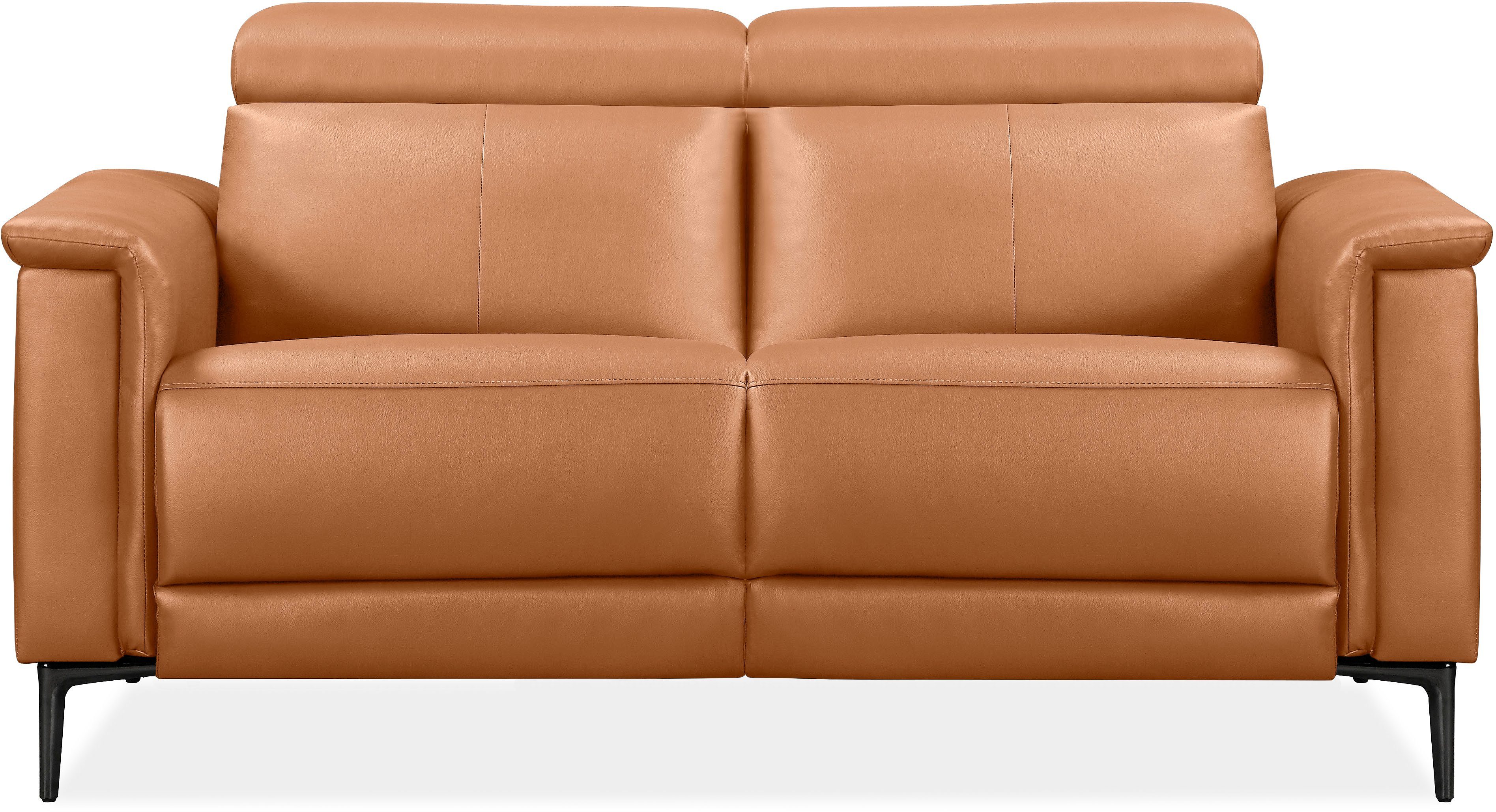 Home affaire Places of Style 2-zitsbank Lund handmatige of elektrische relaxfunctie en usb-a, bruin, 2-zitsbanken, 160 cm