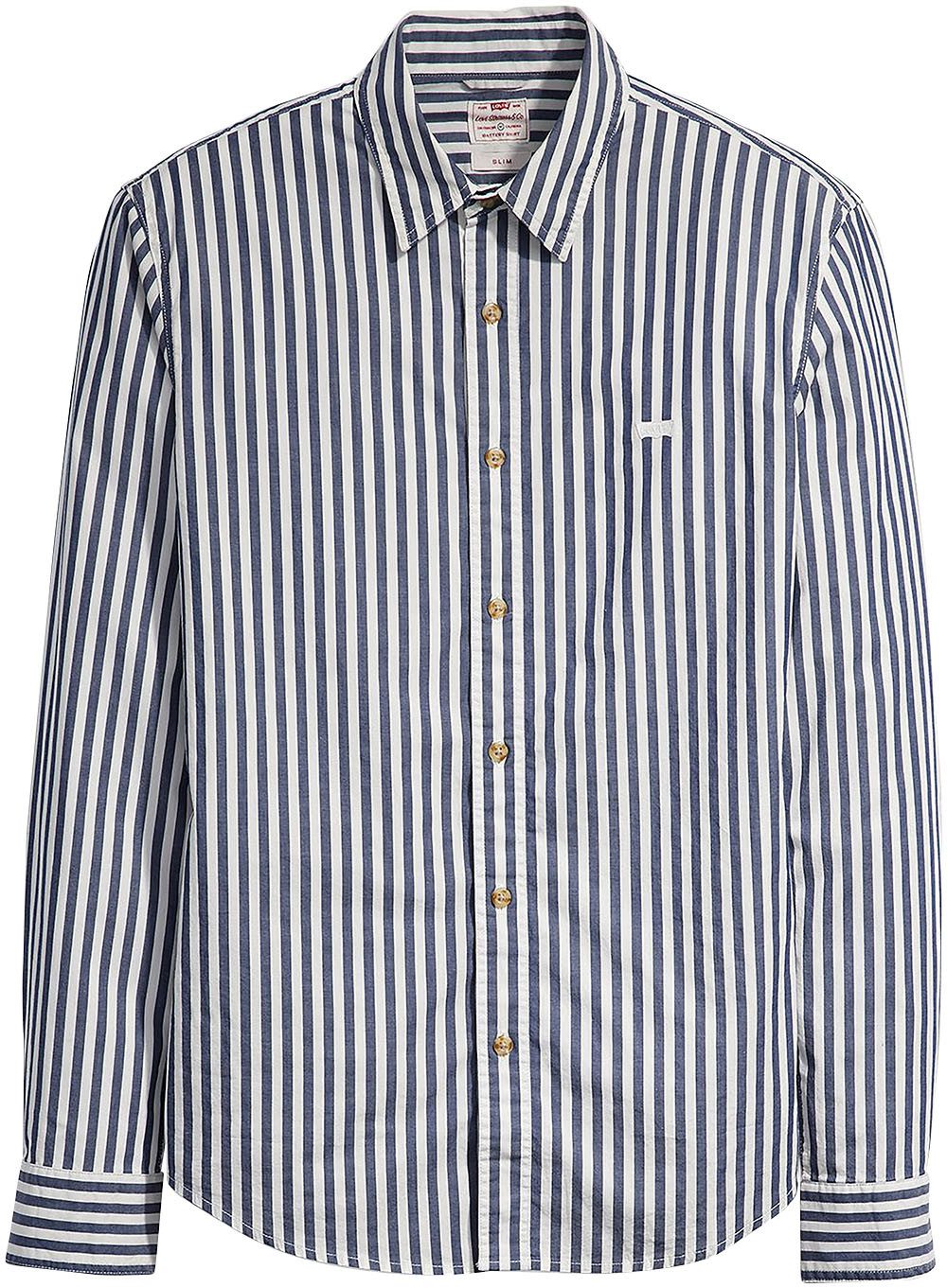 Levi's® Overhemd met lange mouwen BATTERY HM SHIRT van katoen, met logoborduurwerk
