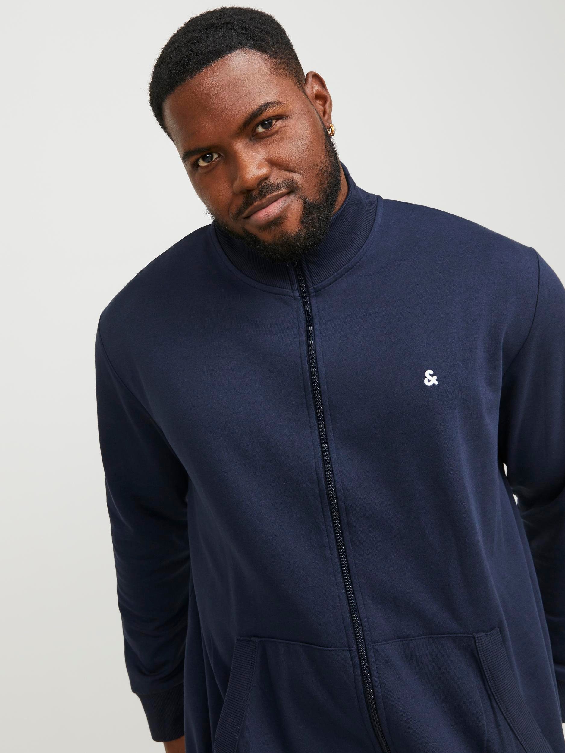 Jack & Jones PlusSize Sweatshirt JJEPAULOS SWEAT ZIP NOOS PLS