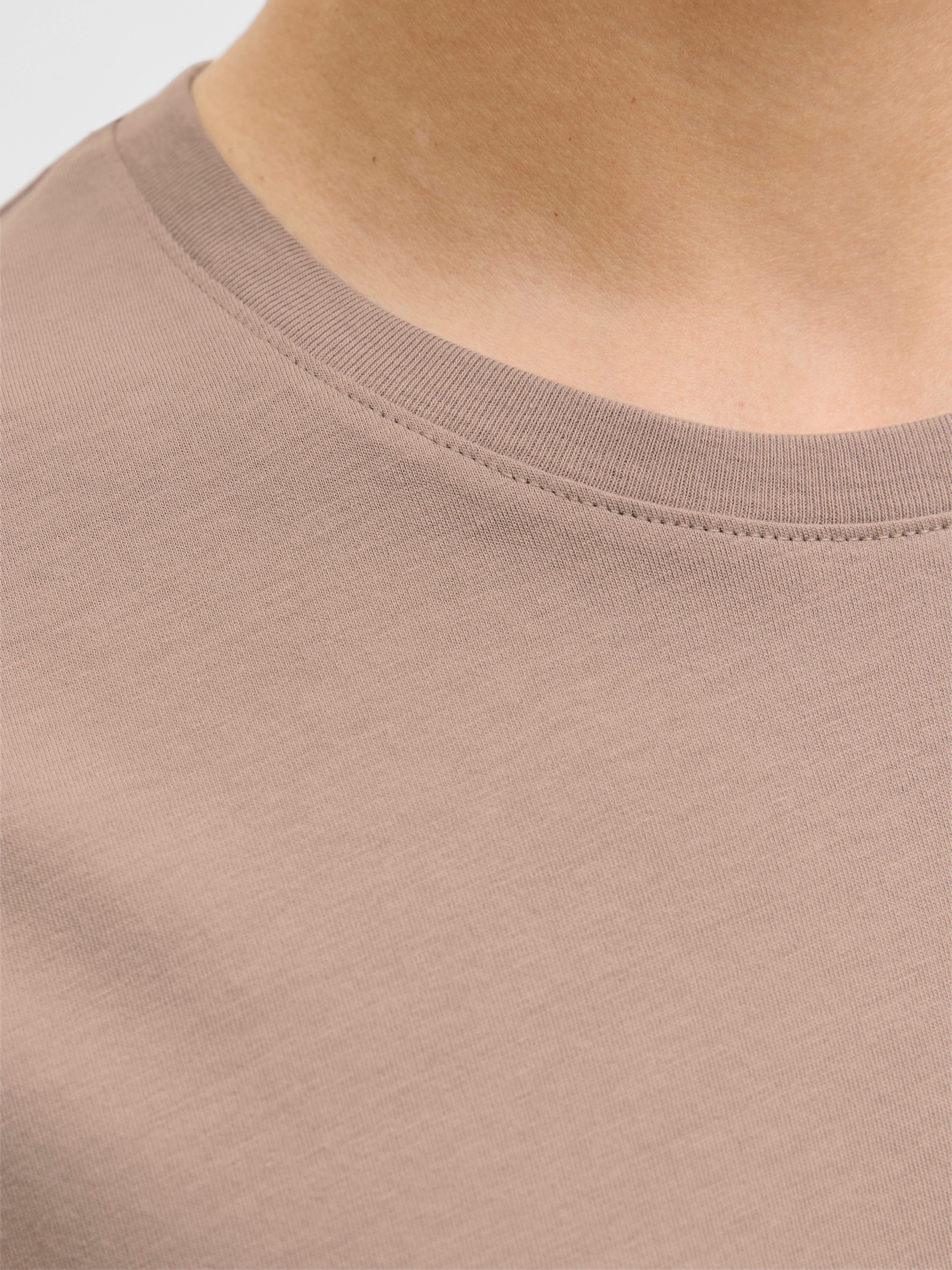 Jack & Jones Shirt met ronde hals JJEORGANIC BASIC TEE SS O-NECK NOOS