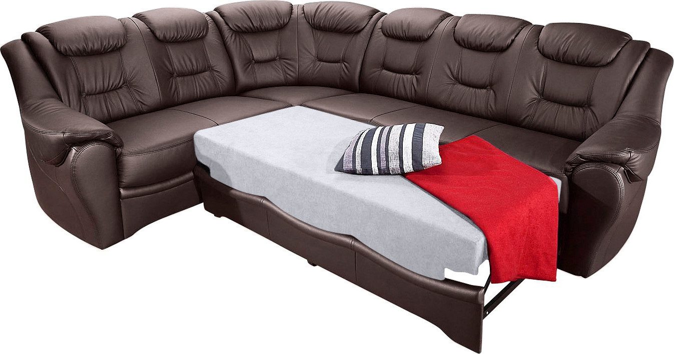 sit&more Hoekbank Bellevue L-vorm optioneel met slaapfunctie