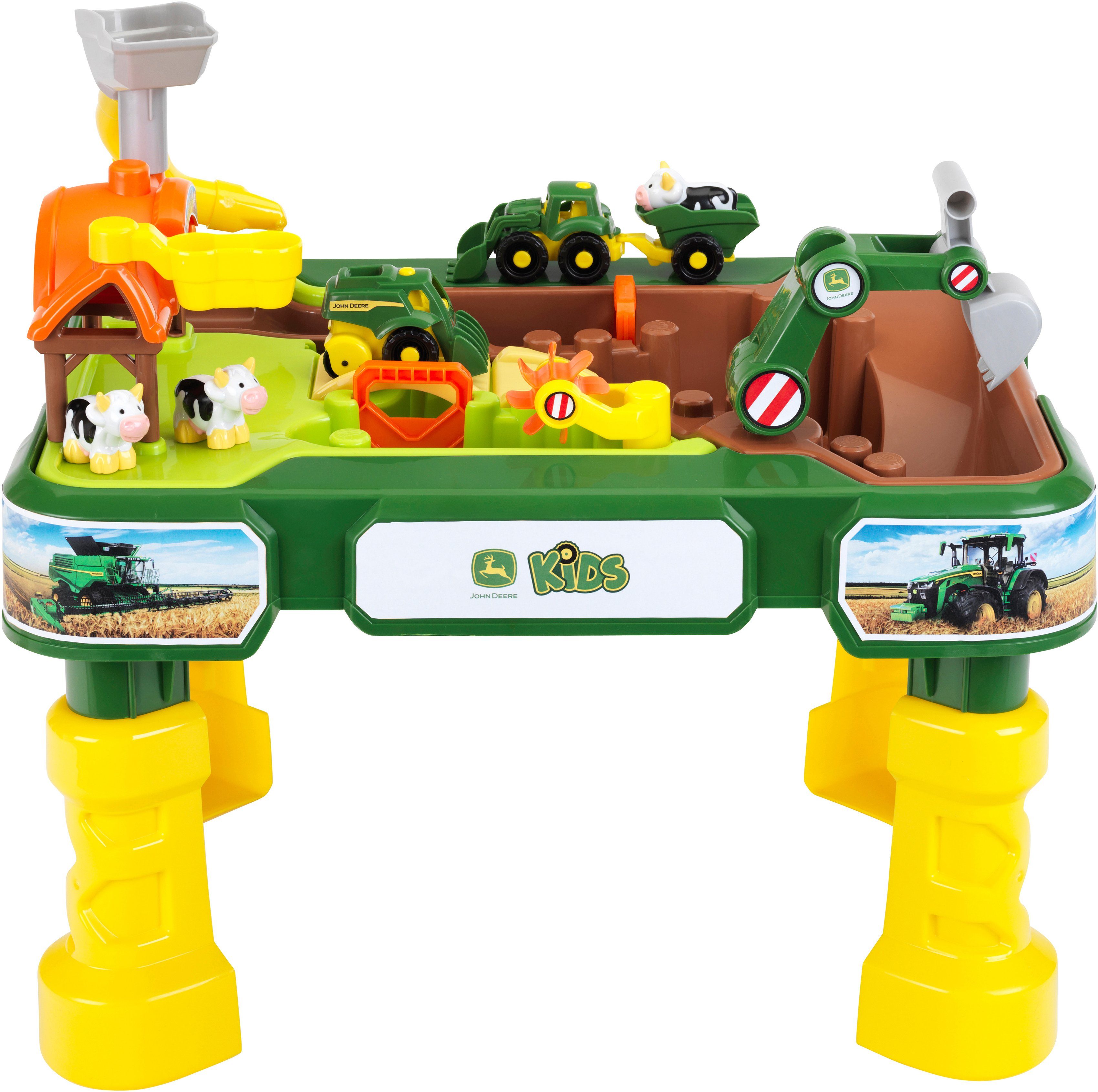 Klein Speeltafel John Deere, 2in1 Farm