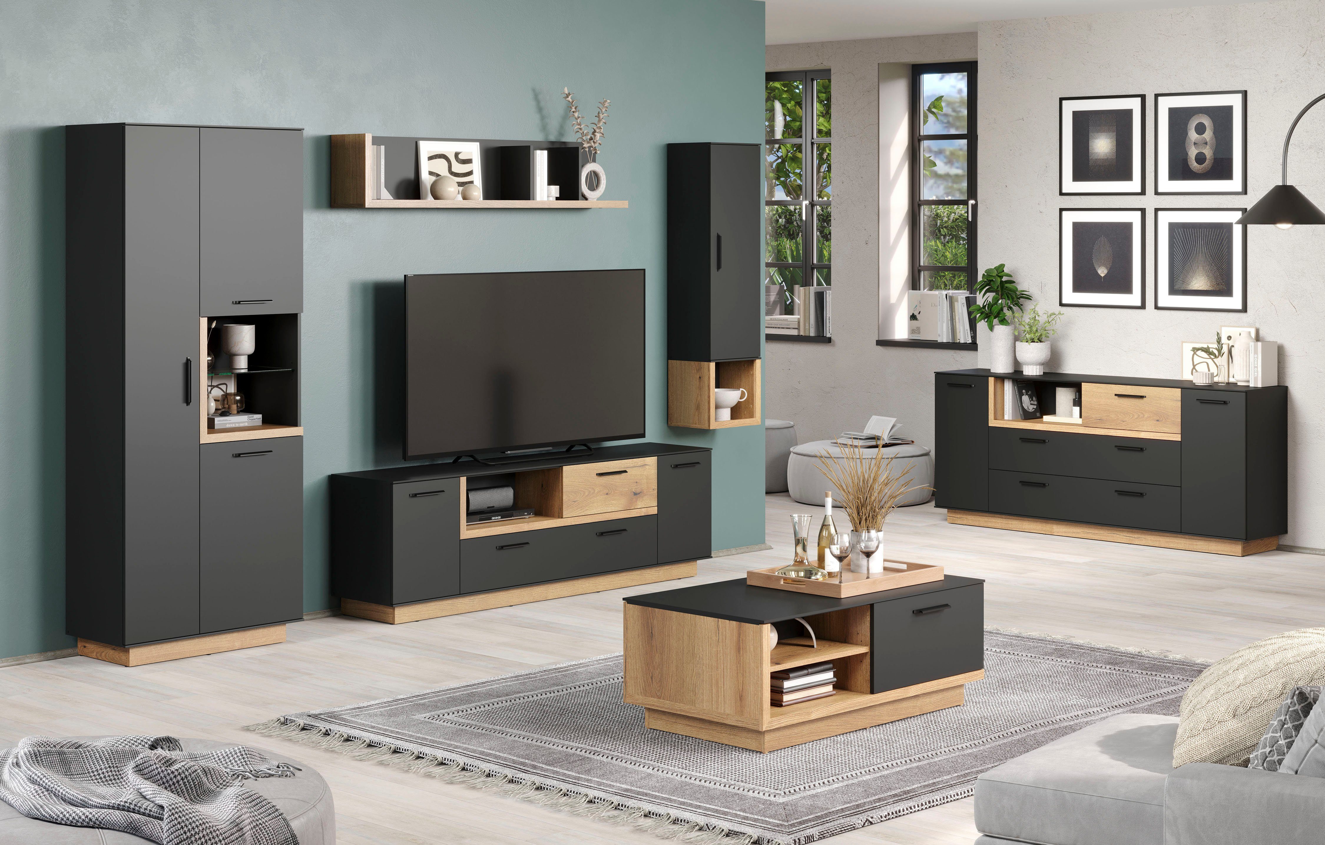 INOSIGN Dressoir Premont Commode, breedte 187 cm, met veel opbergruimte (1 stuk)