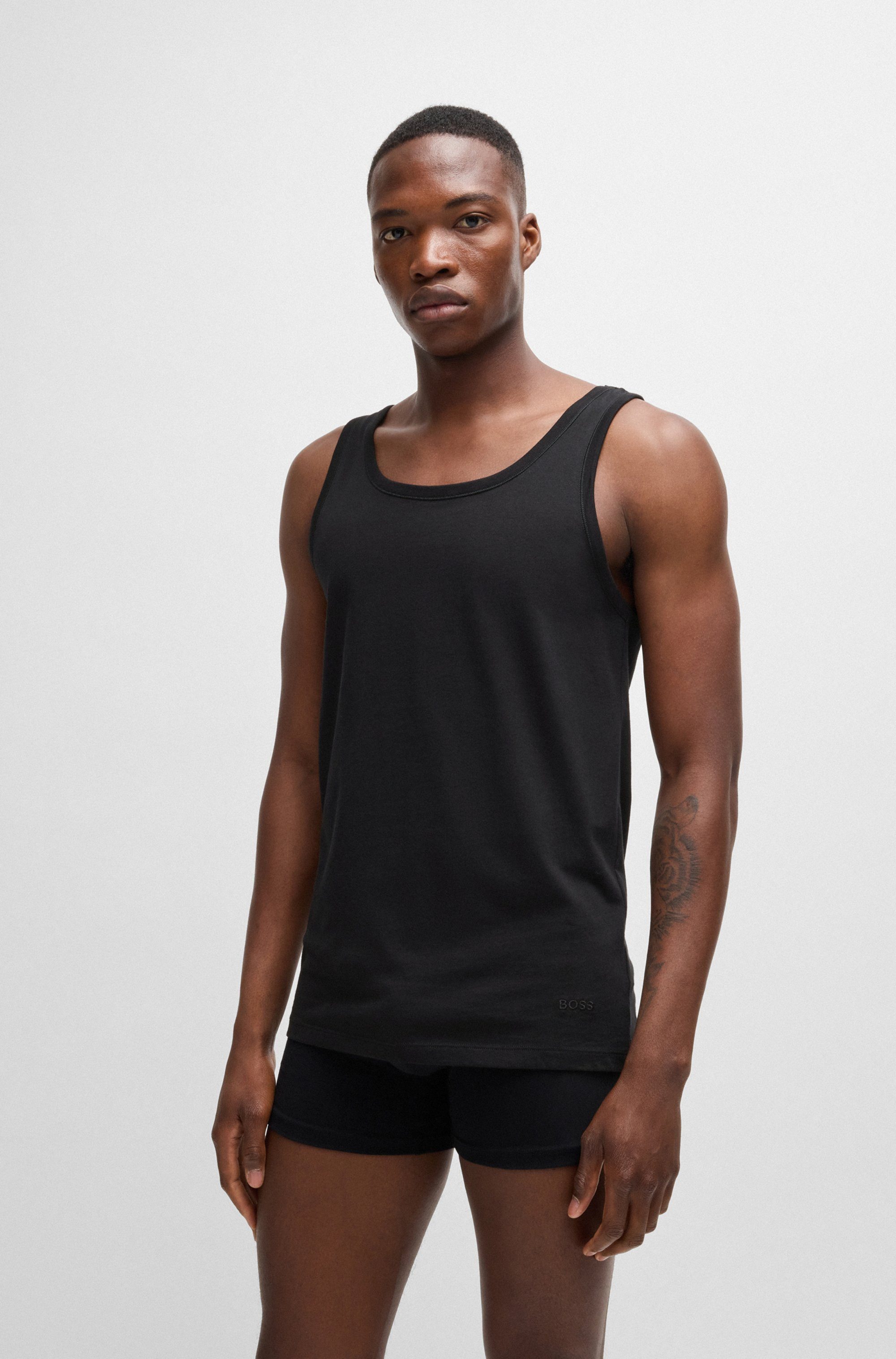 BOSS Hemd Tank Top 3P CO (set, 3 stuks)
