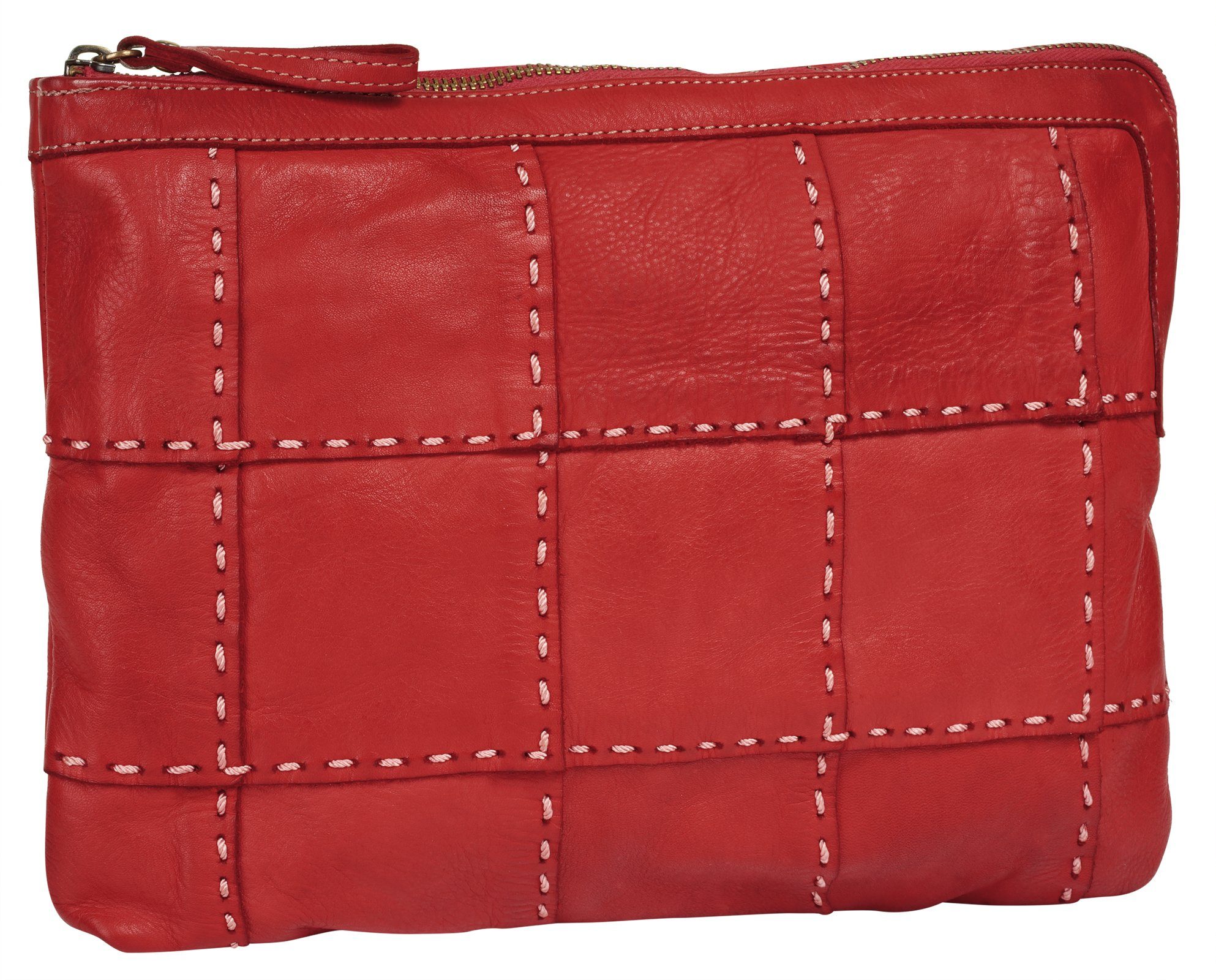 Samantha Look Schoudertas echt leer, made in italy