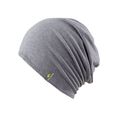 chillouts beanie acapulco hat, uv-protection: upf50+ grijs