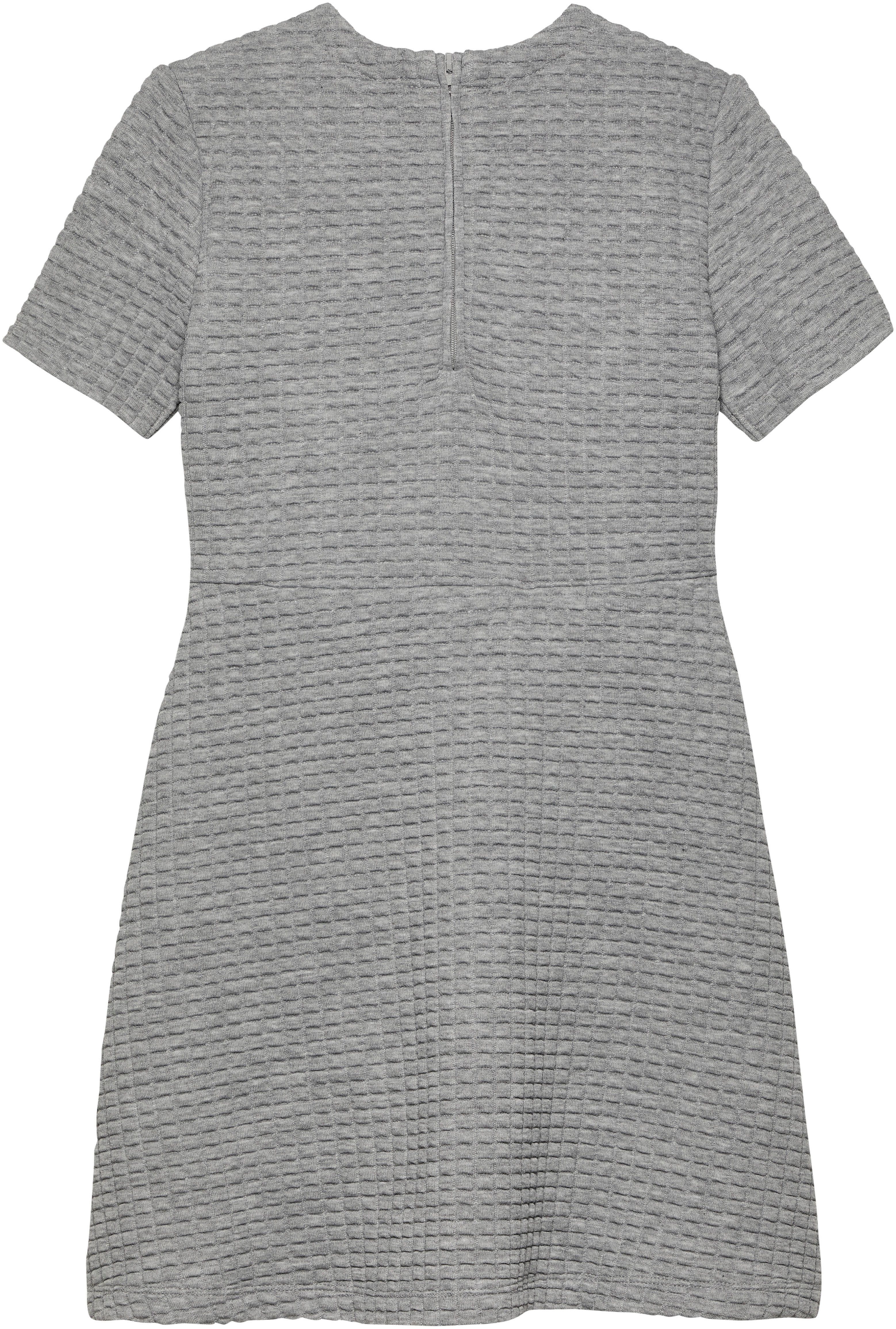 Calvin Klein Jerseyjurk JACQUARD QUILTED SS DRESS