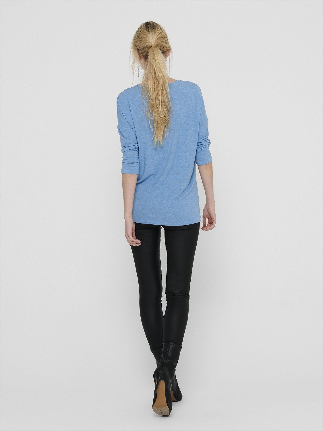 Only Shirt met 3/4 mouwen ONLGLAMOUR 3/4 TOP JRS NOOS