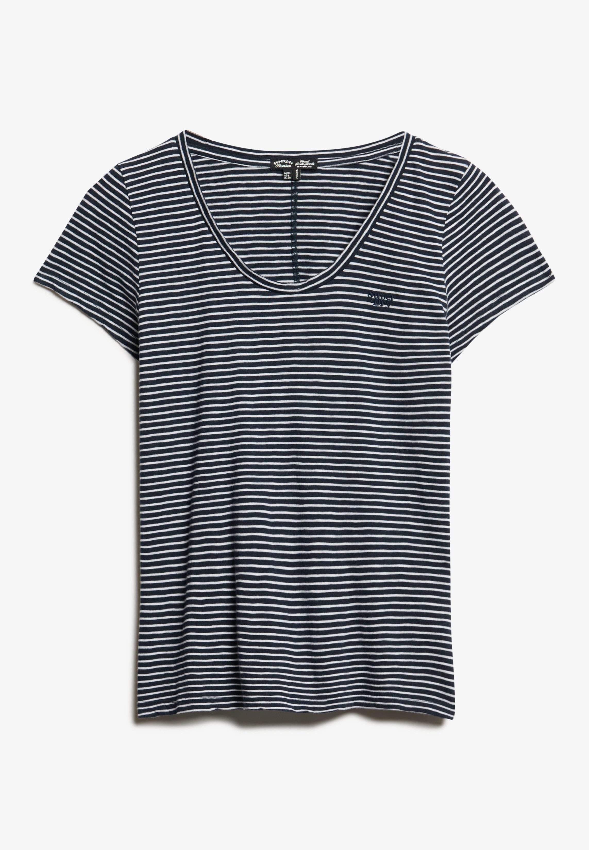 Superdry Shirt met korte mouwen SCOOP NECK TEE