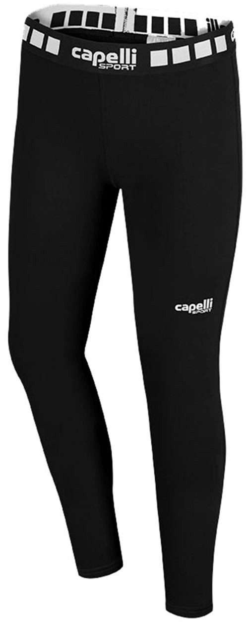 Capelli Sport Sportbroek met merklabel op knihoogte