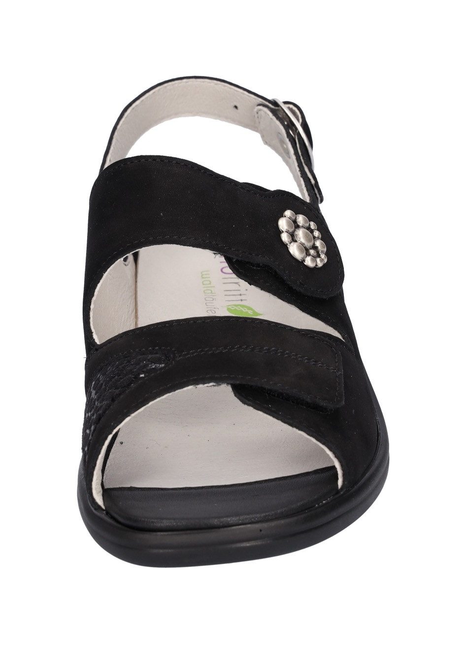 Waldläufer Sandalen Kara-Soft zomerschoen, sandaal, sleehak, met klittenbandsluitingen, k-breedte