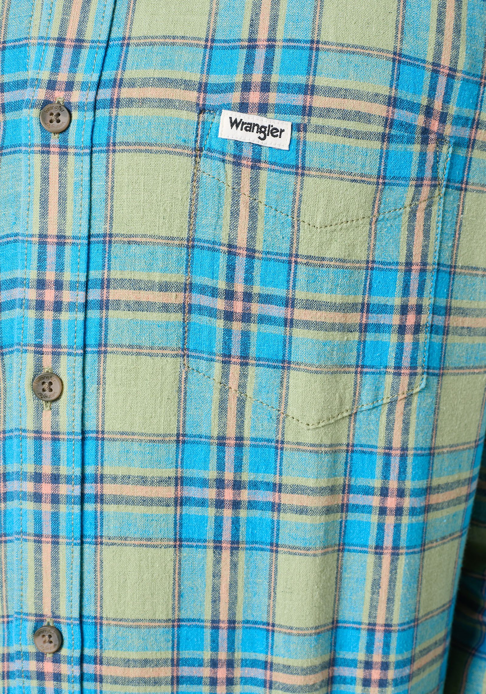 Wrangler Overhemd met lange mouwen