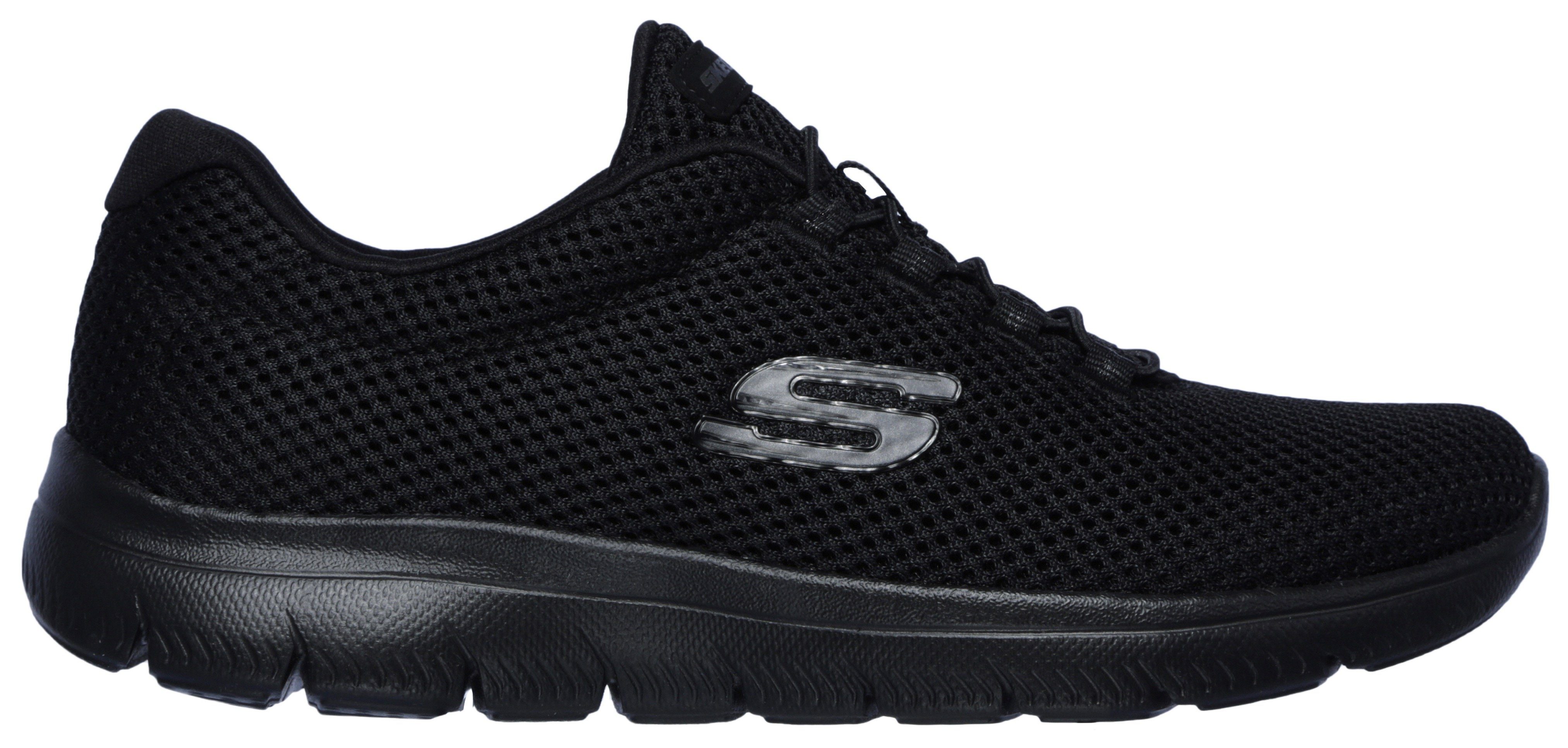 Skechers Slip-on sneakers Summits Vrijetijdsschoen, lage schoen, instapschoen met comfortabele binnenzool