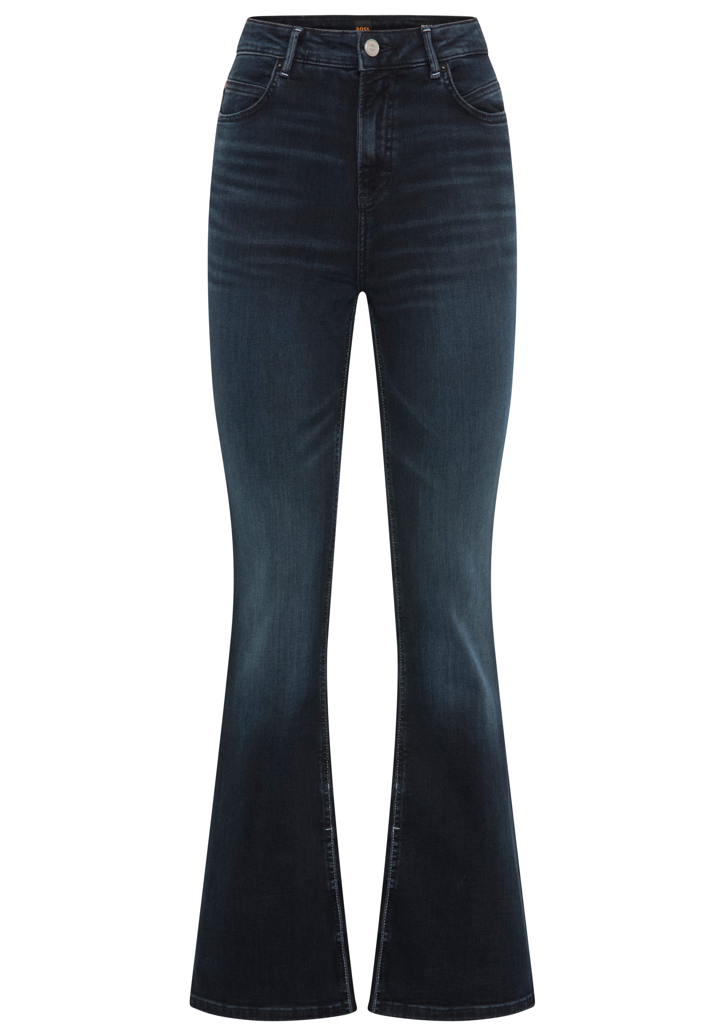 Boss Orange Bootcut jeans Rosa High Rise Bootcut Premium Damesmode