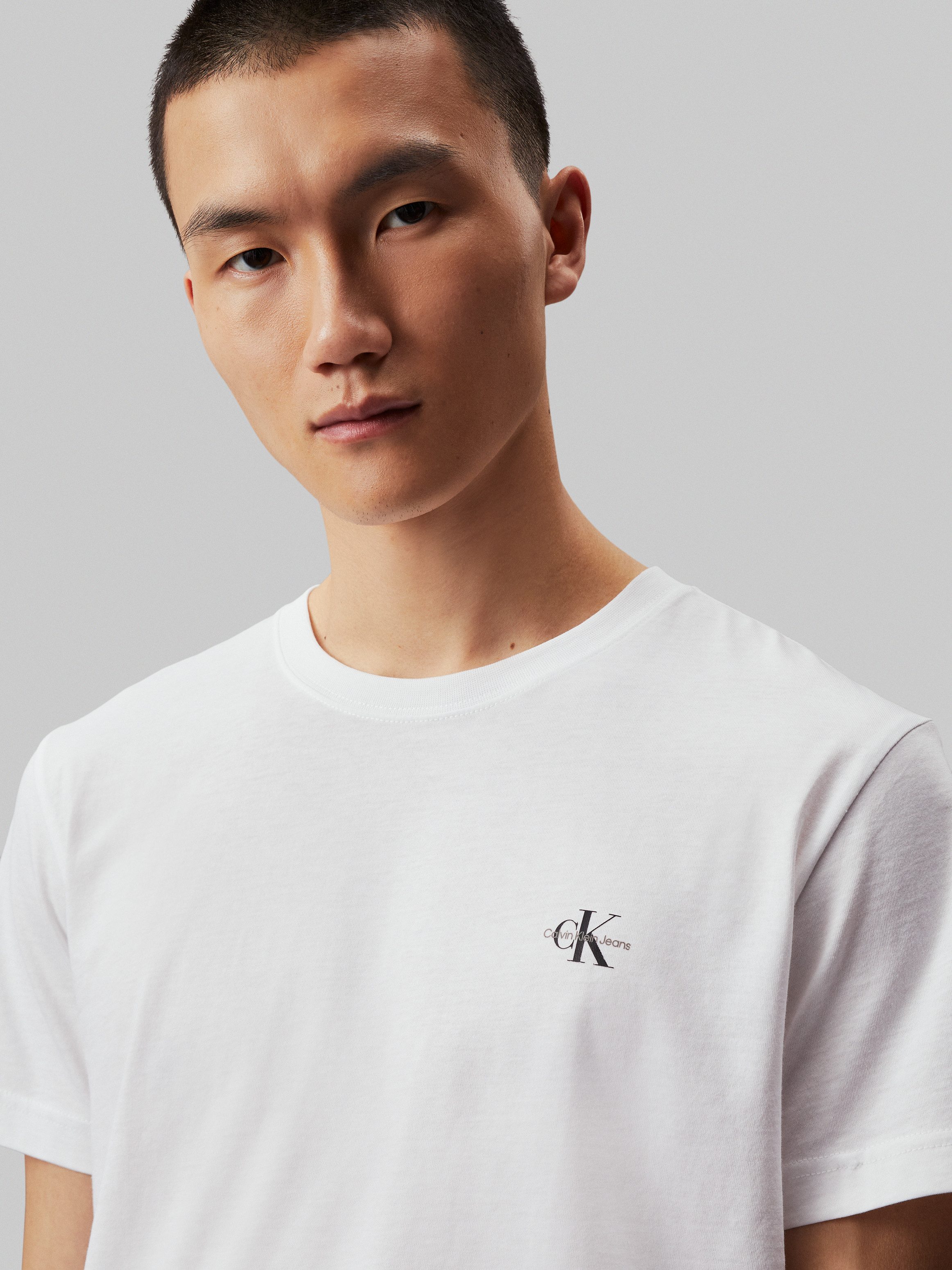 Calvin Klein T-shirt 2 PACK MONOLOGO (Set van 2)