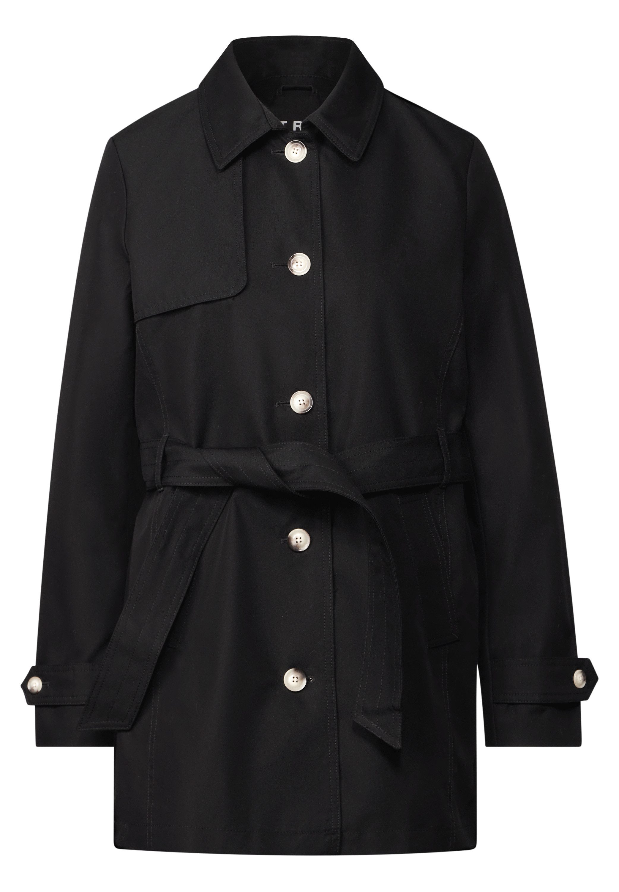 STREET ONE Trenchcoat met riem om te tailleren