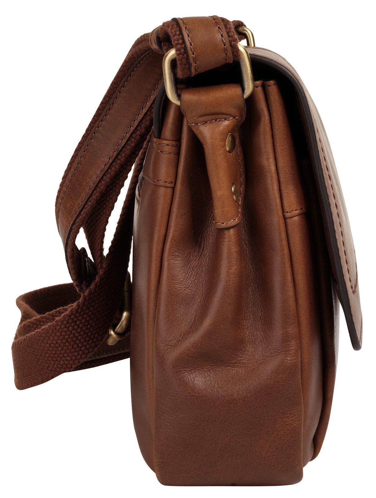 Piké Schoudertas echt leder