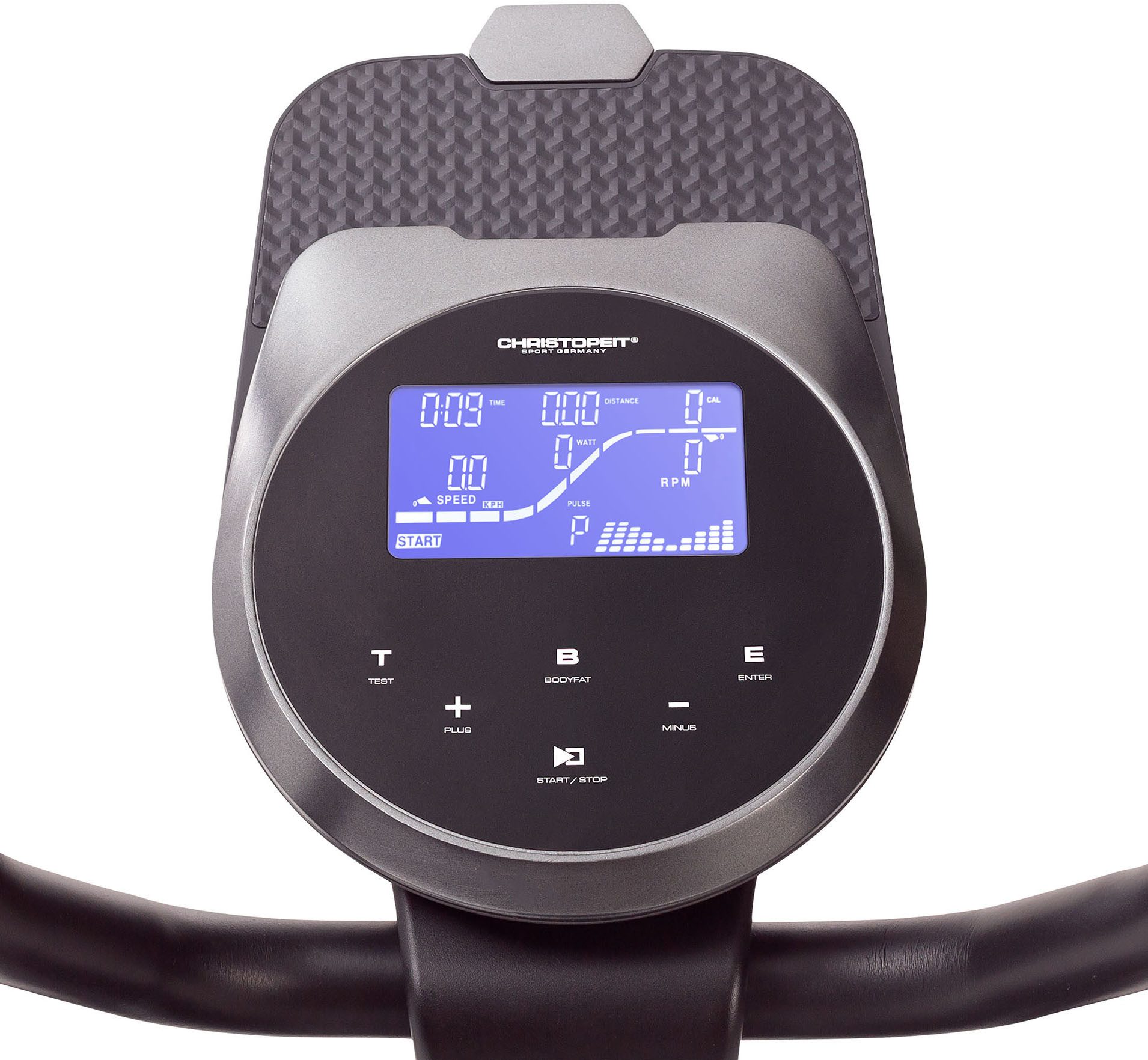 Christopeit Sport® Ergometer EM 8000 Kinomap-app compatibel