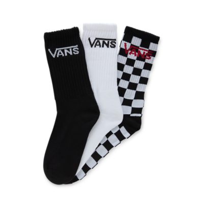 Vans Sokken CLASSIC VANS CREW SOCK voor kinderen (3 paar, Set van 3) jongens sokken maat 31,5/38) zwart