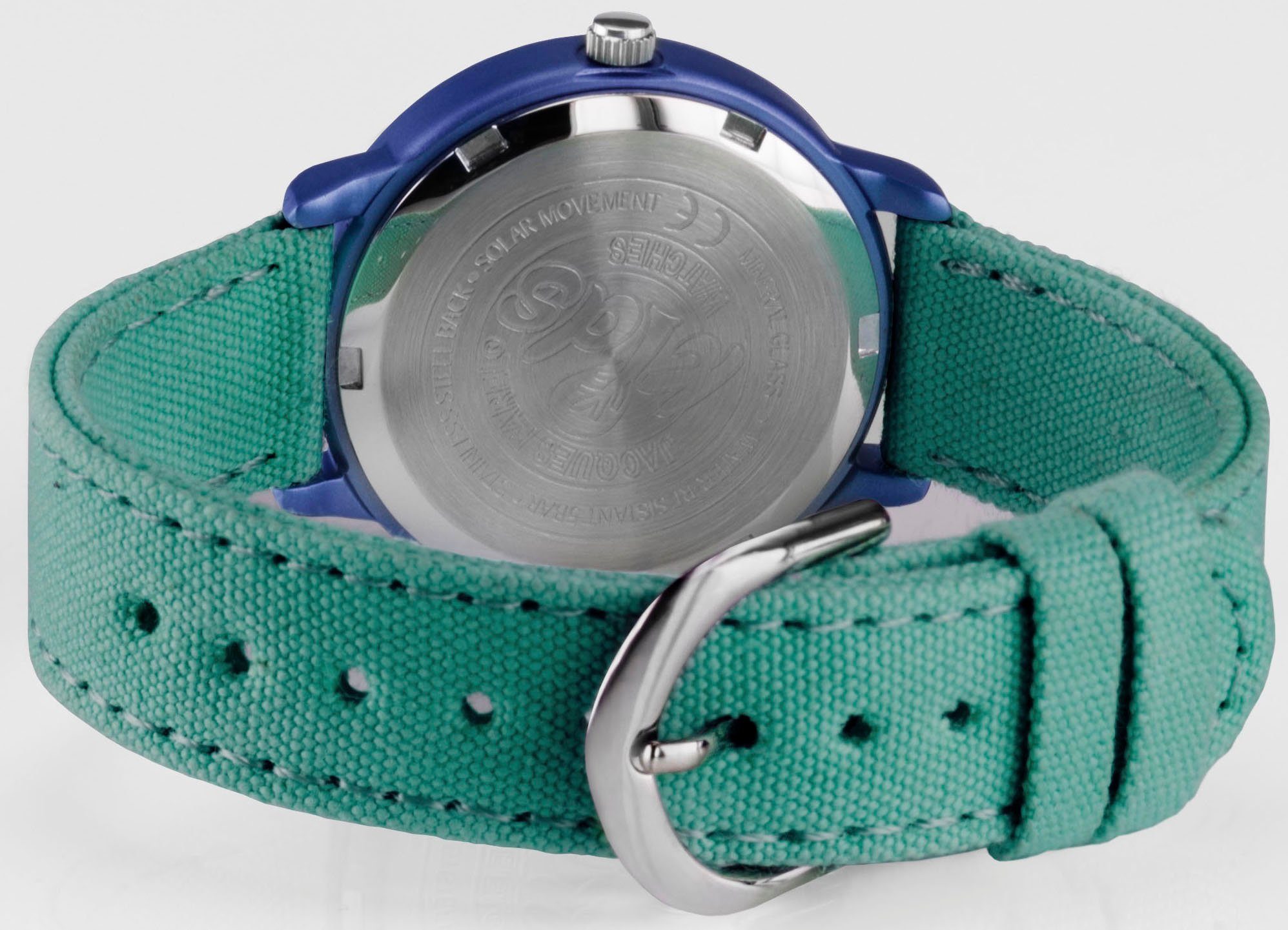 Jacques Farel Solarhorloge ORSO 3105 Polshorloge, kinderhorloge, ideaal ook als cadeau