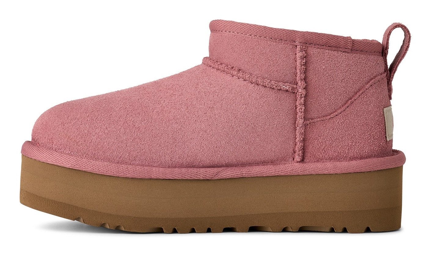UGG Boots zonder sluiting KIDS' CLASSIC ULTRA MINI PLATFORM , plateaulaarzen, boots, winterboots met plateau