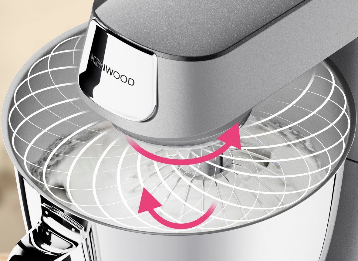 KENWOOD Keukenmachine Titanium Chef Baker XL KVL85.704SI