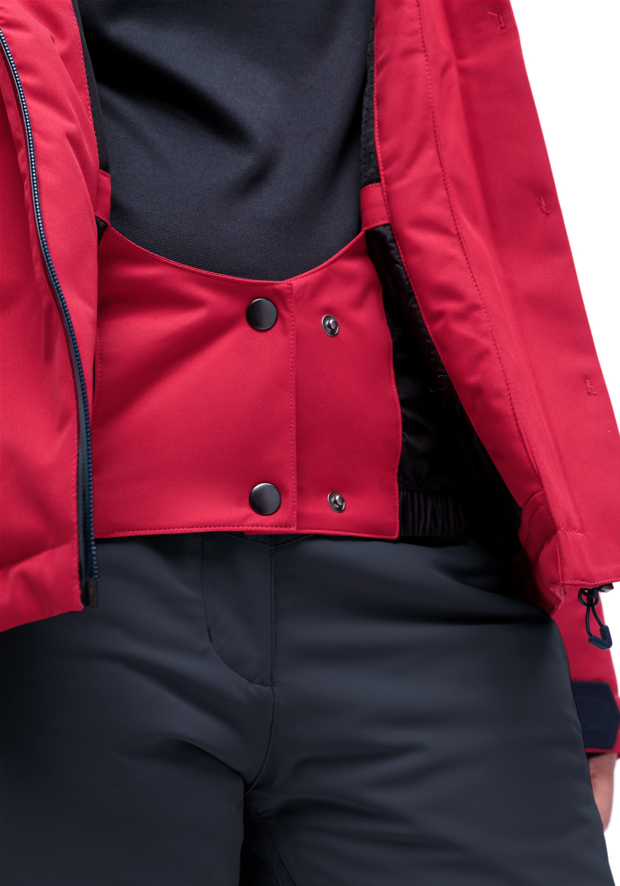 Maier Sports Ski-jack Vratna Dames winterjas wind waterdicht 4 ritszakken en capuchon
