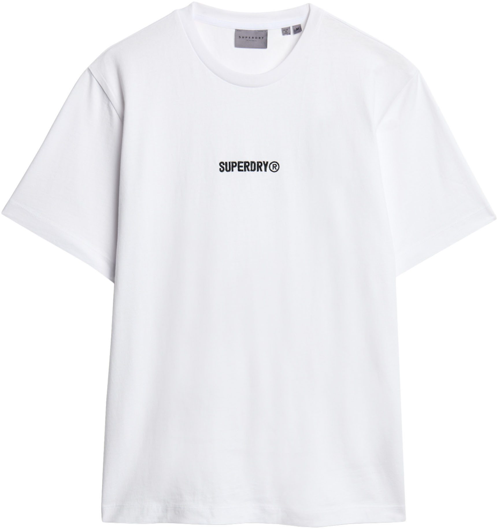 Superdry Shirt met ronde hals MICRO LOGO GRAPHIC LOOSE TEE