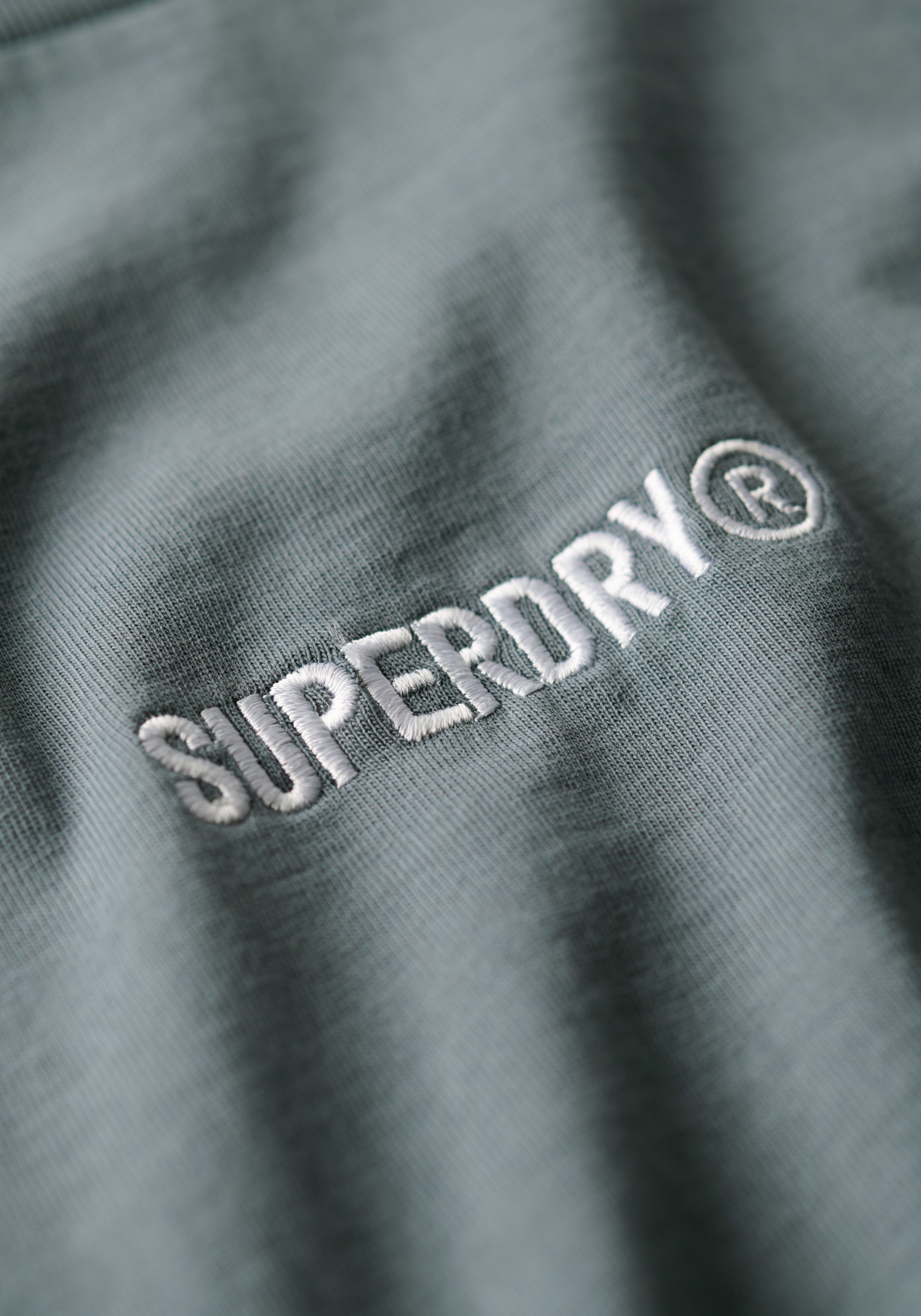 Superdry Shirt met ronde hals MICRO LOGO GRAPHIC LOOSE TEE
