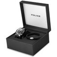 police multifunctioneel horloge xmas box set 2, pl.14378jstb-01-xmsb (set, 2-delig, met armband) zwart