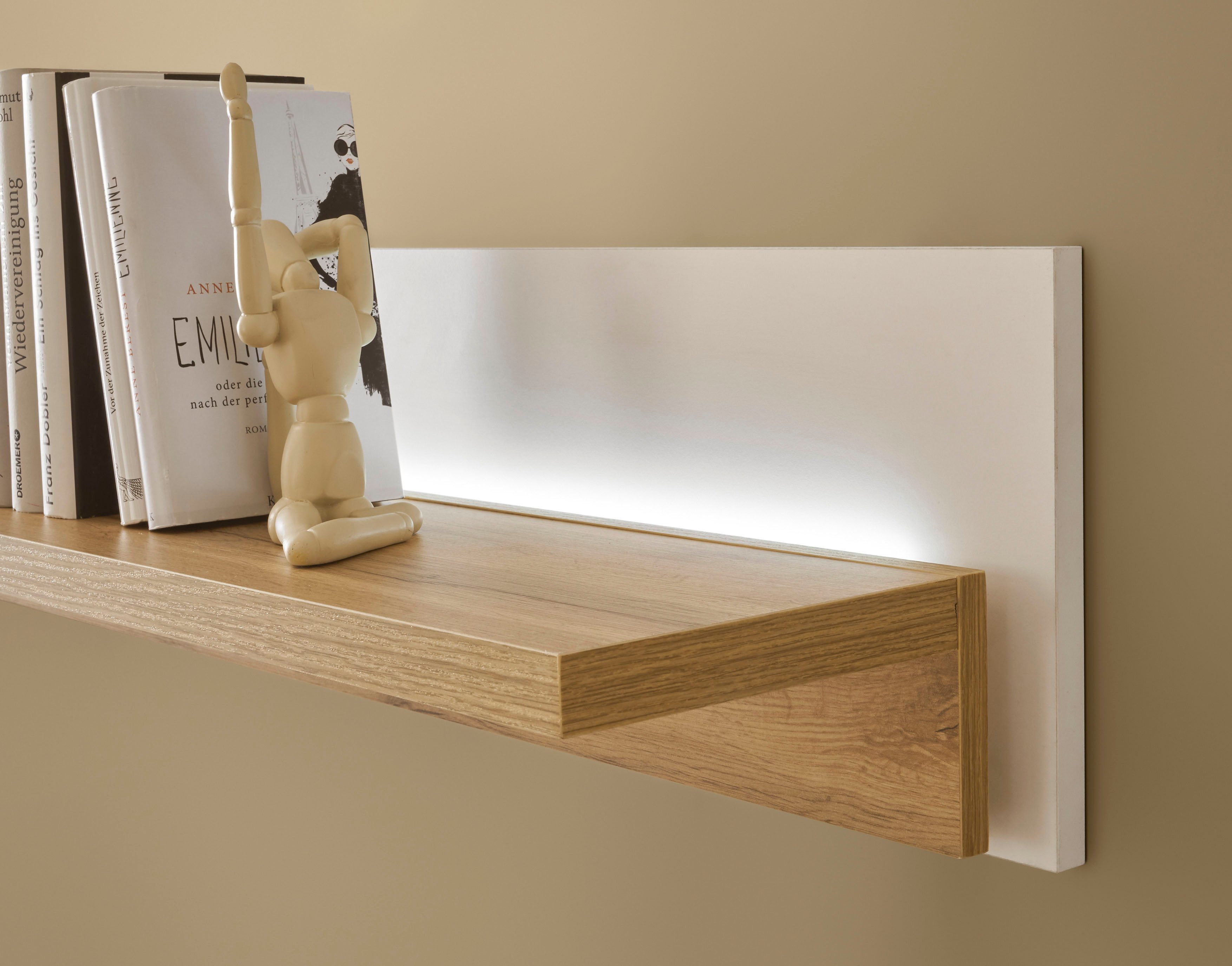 INOSIGN Wandrek Long Island in moderne trendkleur, inclusief verlichting
