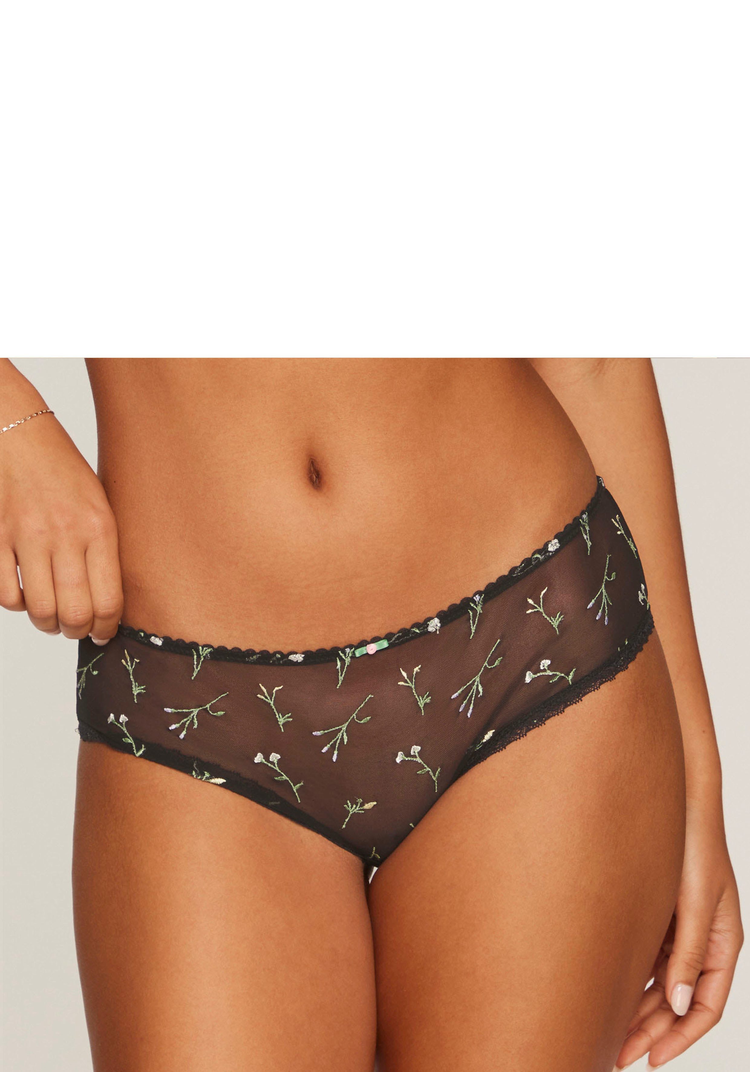 Vivance Hipster Thea met bloemen van fijn geborduurd kant, sexy lingerie
