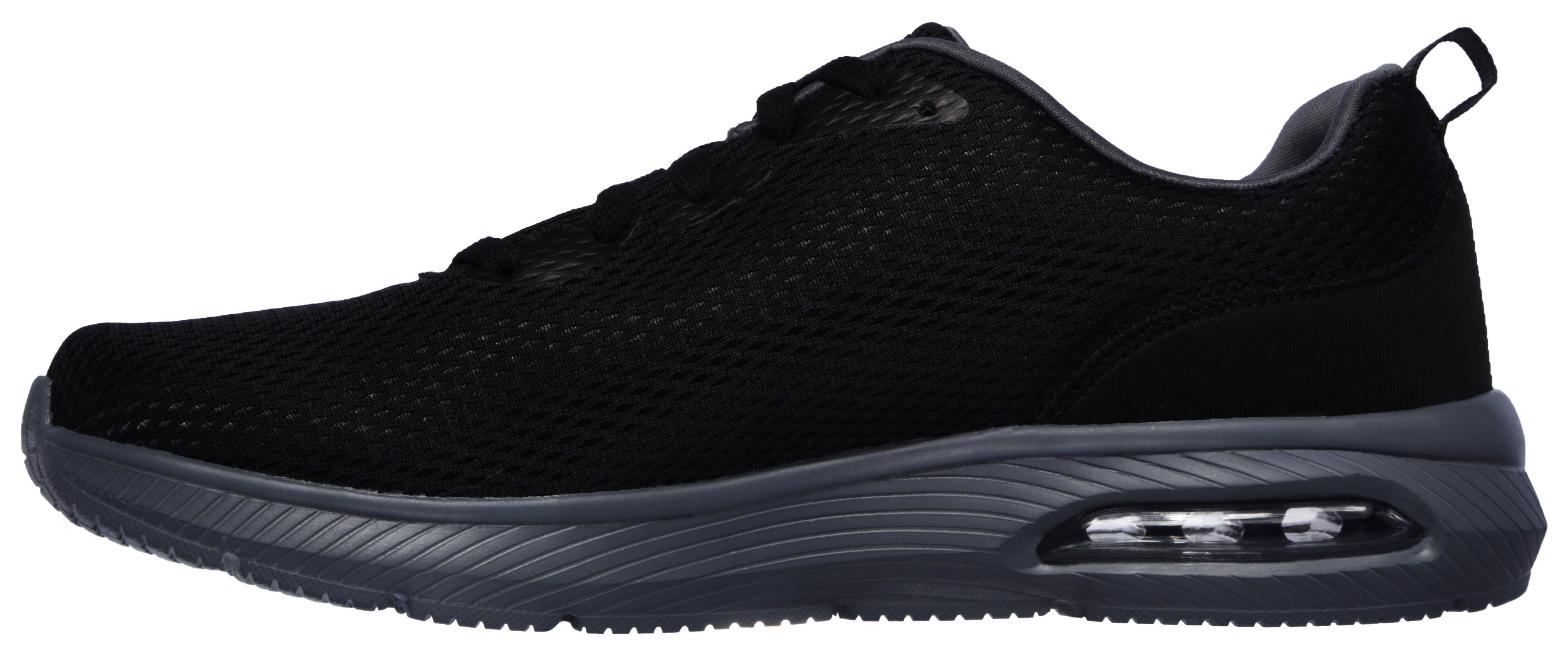 Skechers Sneakers DYNA-AIR met gepolsterde schaprand, vrijetijdsschoen, lage schoen, veterschoen