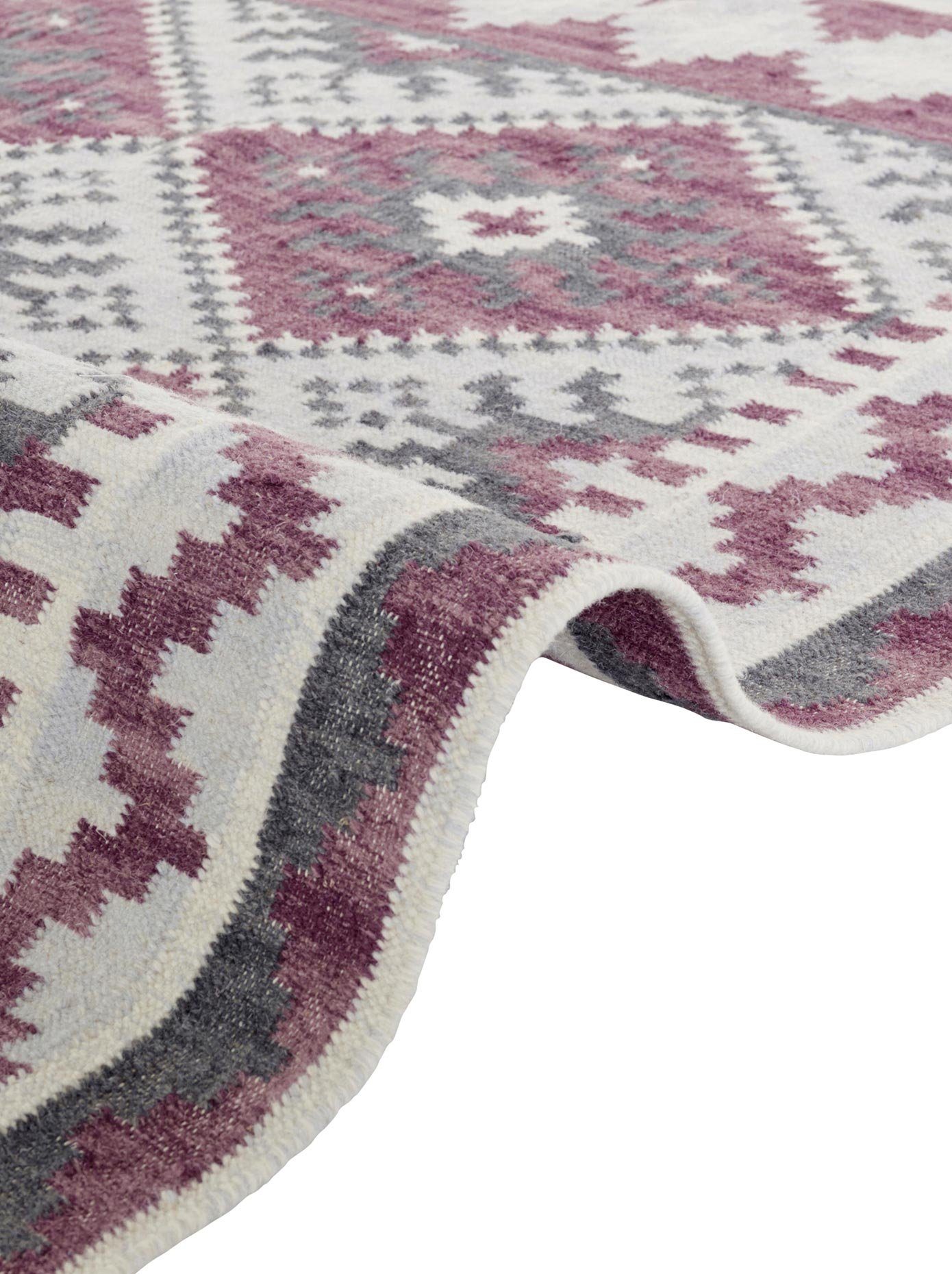 heine home Vloerkleed moderne vloerkleden paars