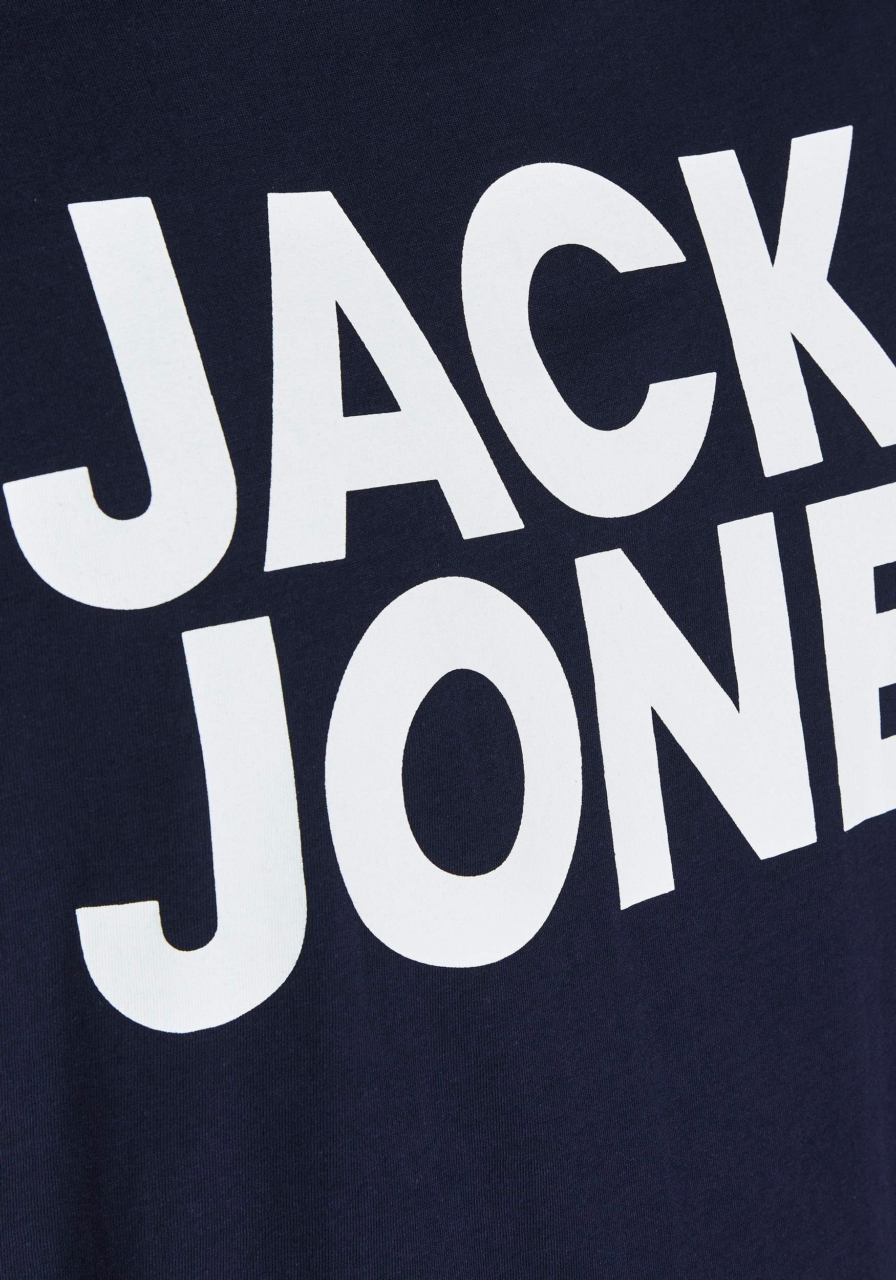 Jack & Jones PlusSize Shirt met ronde hals CORP LOGO TEE
